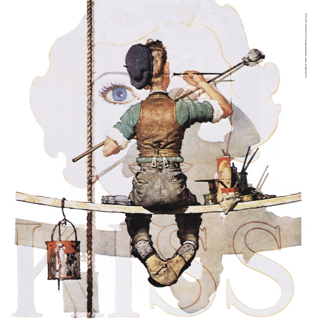 Triumph® Calendars The Saturday Evening Post Illustrations by Norman Rockwell Calendar 9