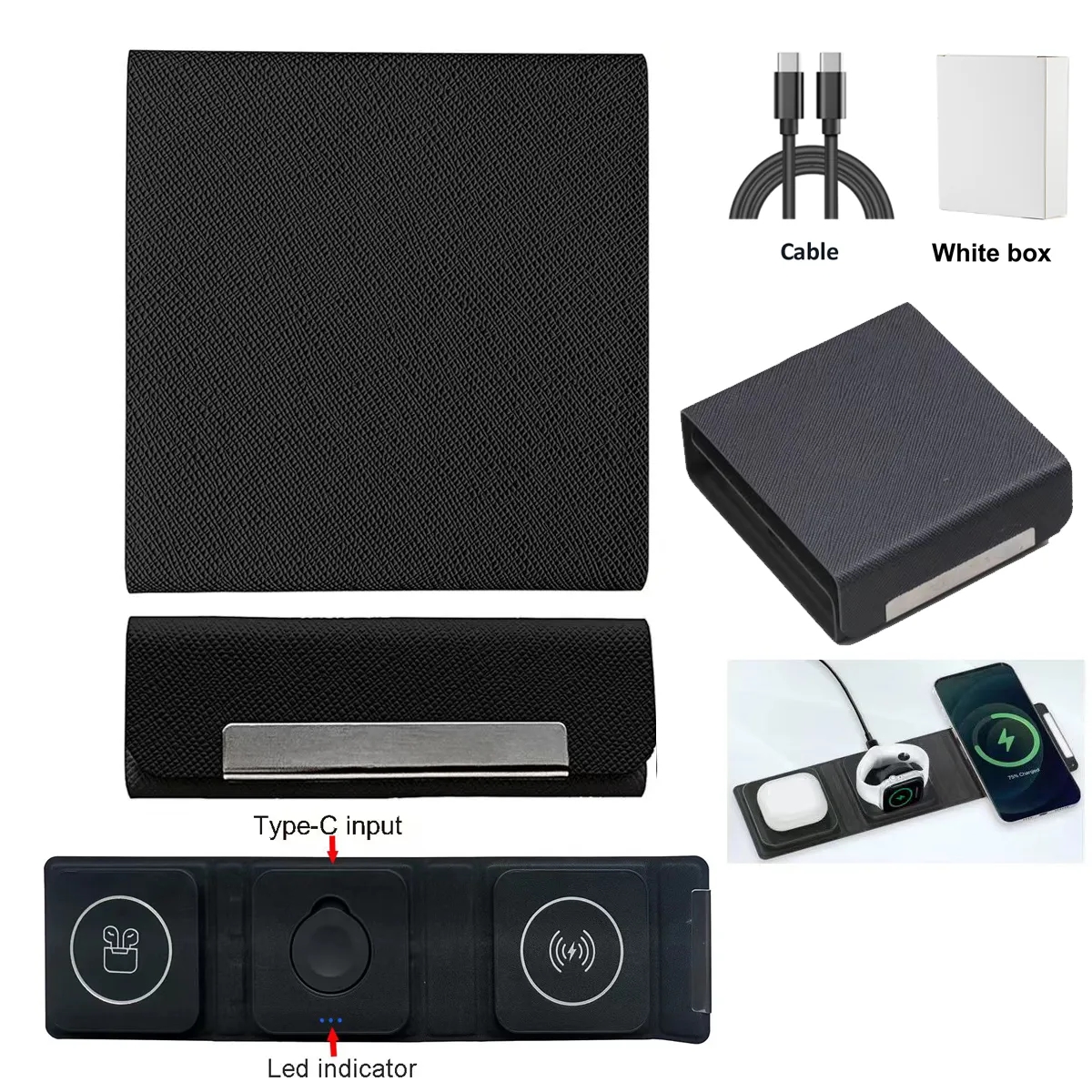 3 in 1 Foldable Wireless Charger 3