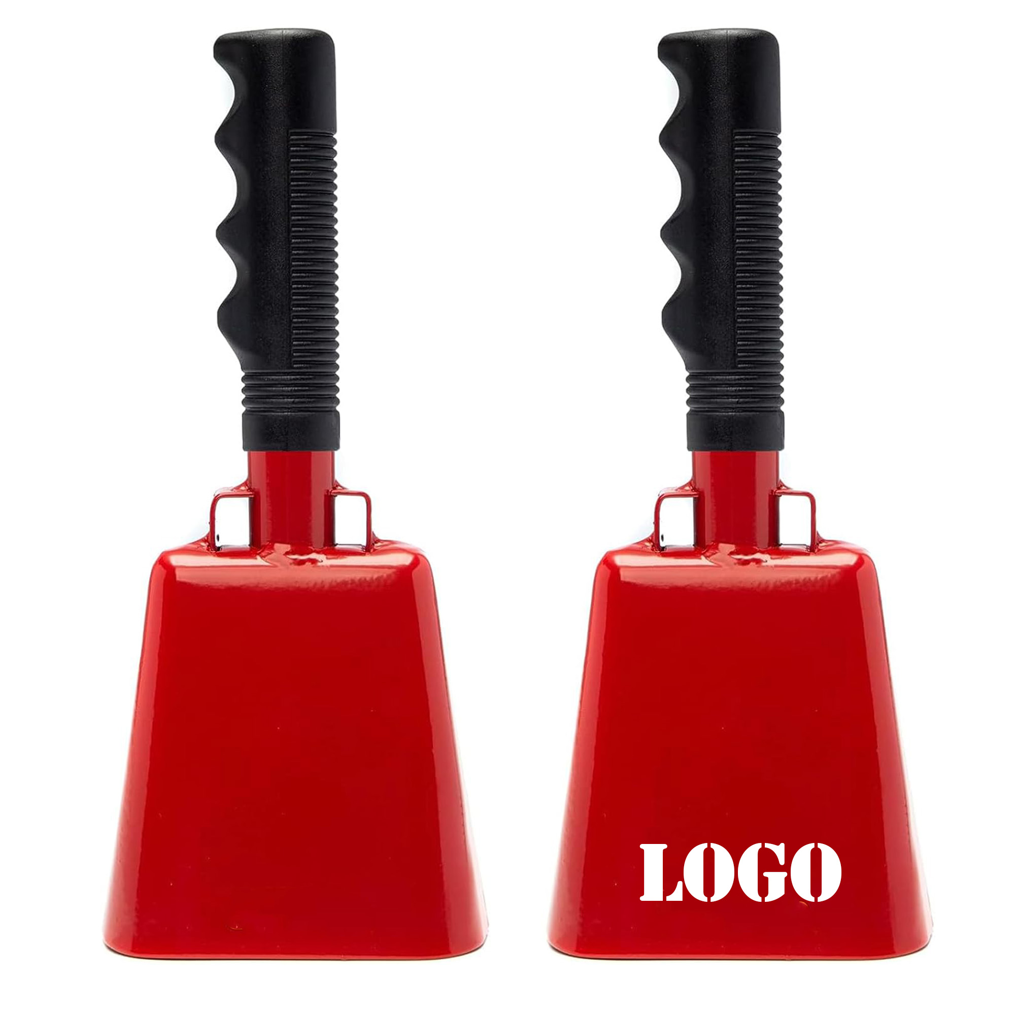 Full Color Imprint Steel Cowbell with Handle 2