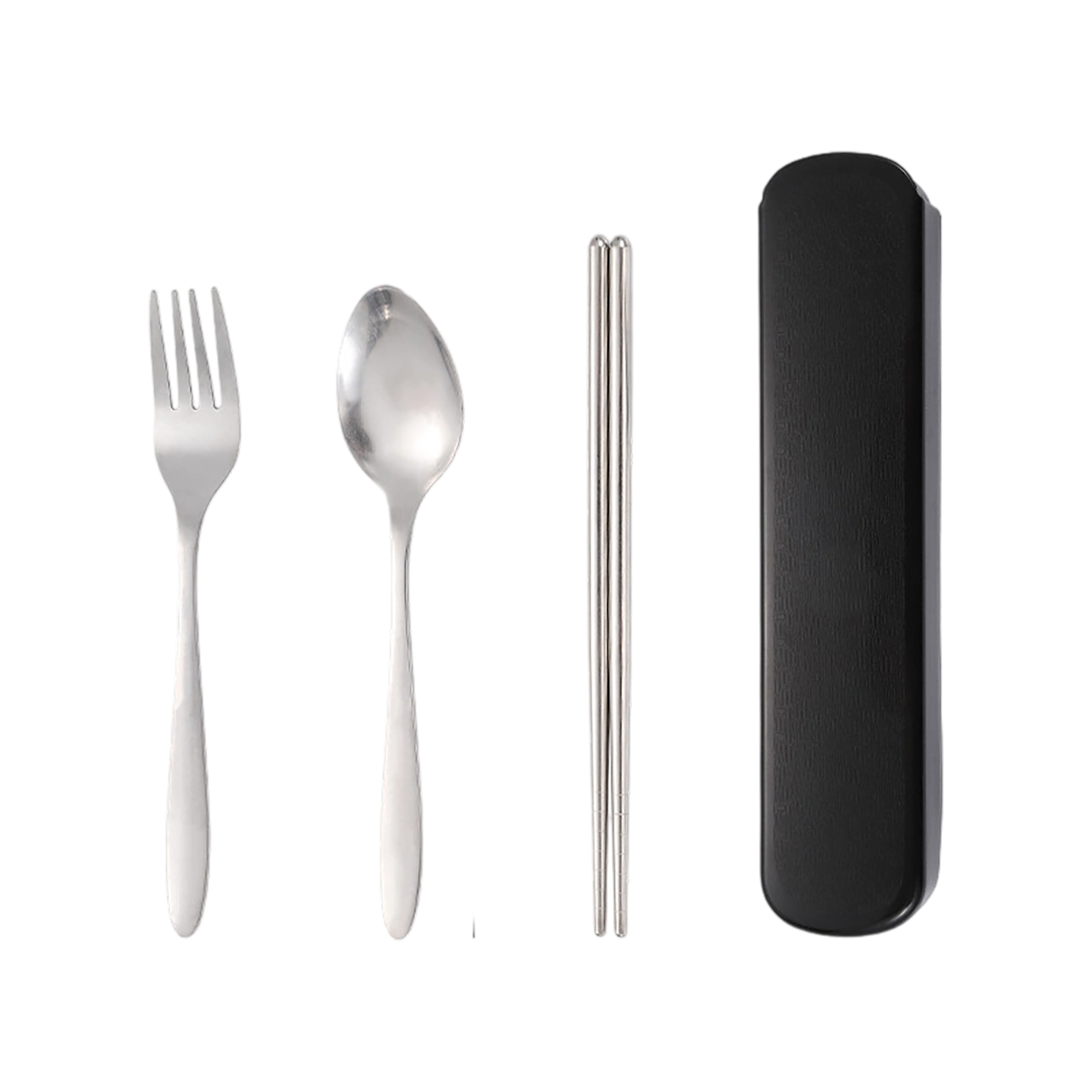 Stainless Steel Cutlery Set With Spoon Fork Knife And Portable Box 6