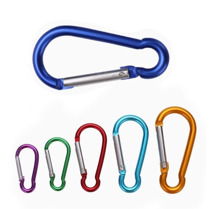 Gourd Shaped Aluminum Carabiner(1 7/8" W x 15/16" H) 1