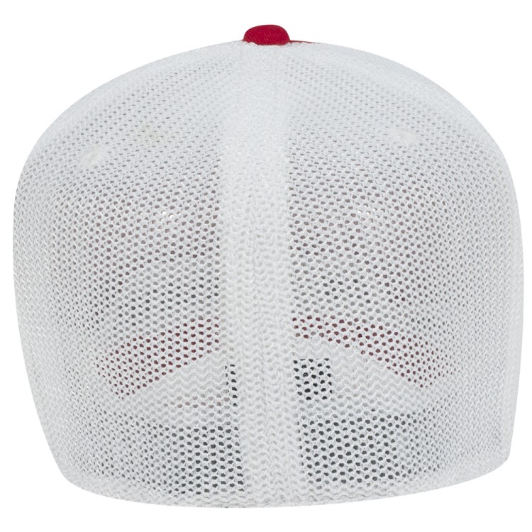 OTTO CAP® OTTO FLEX® Fitted 6 Panel Low Profile Mesh Back Trucker Hat 33