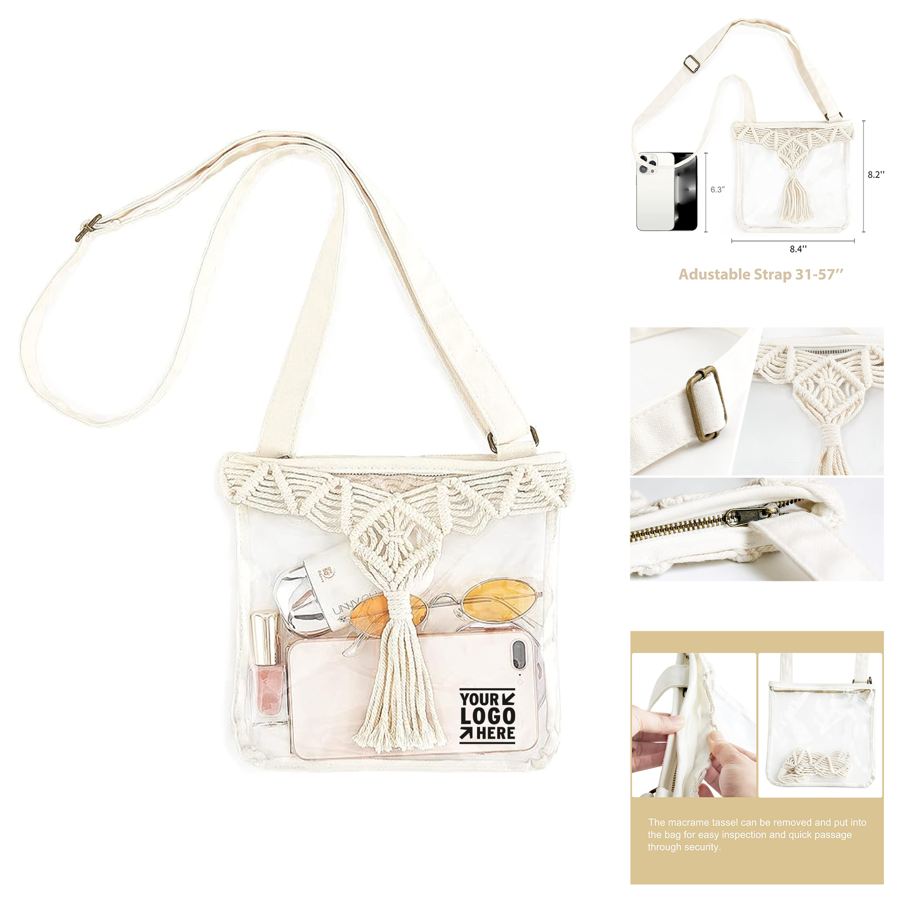 Clear Stadium Bag