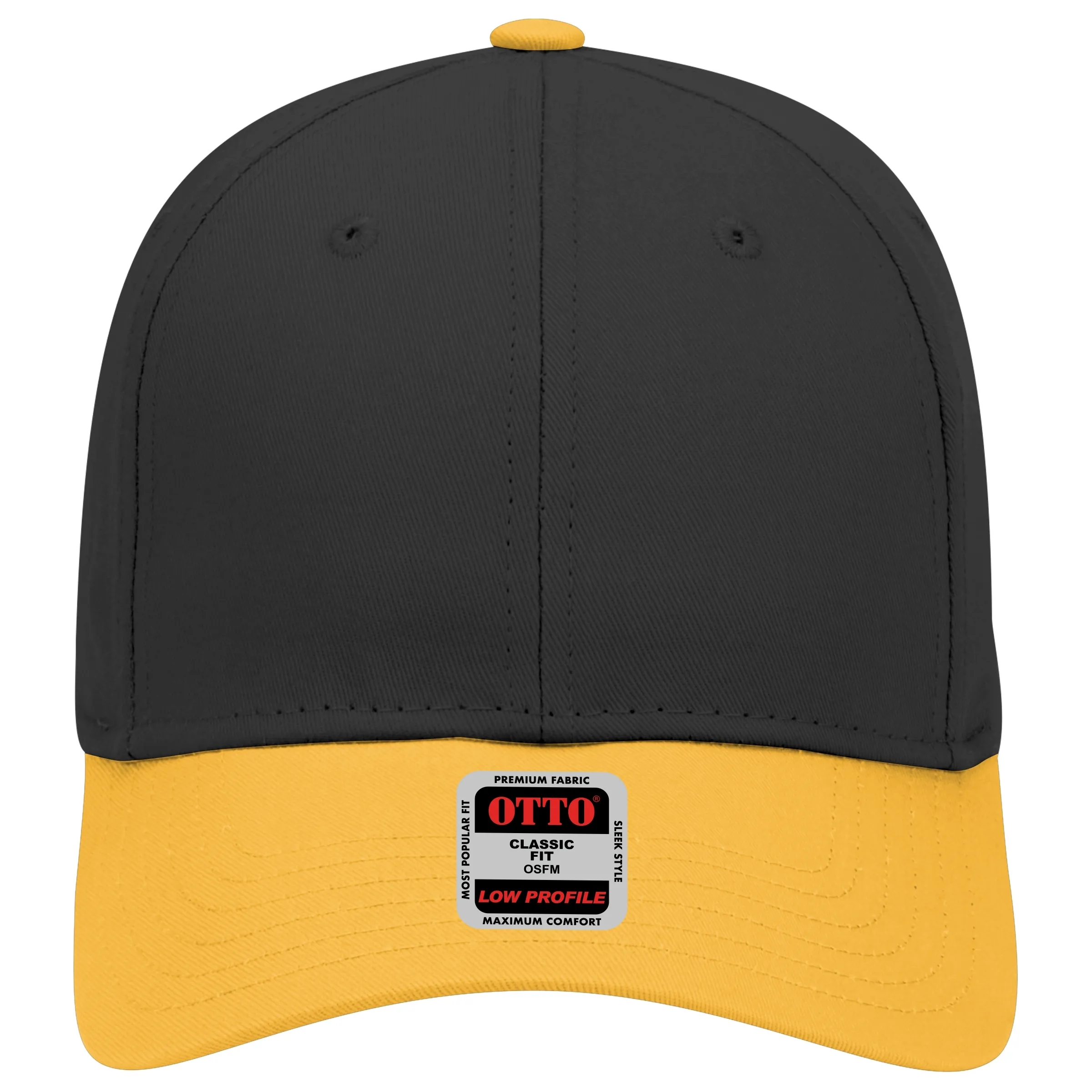 OTTO 6 Panel Low Profile Baseball Cap 10