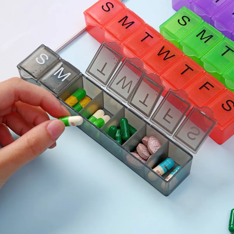 7 Day Pill Box Organizer 9