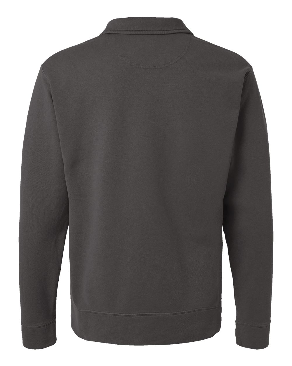 Unisex Garment-Dyed Polo Collar Sweatshirt - GDH490 5