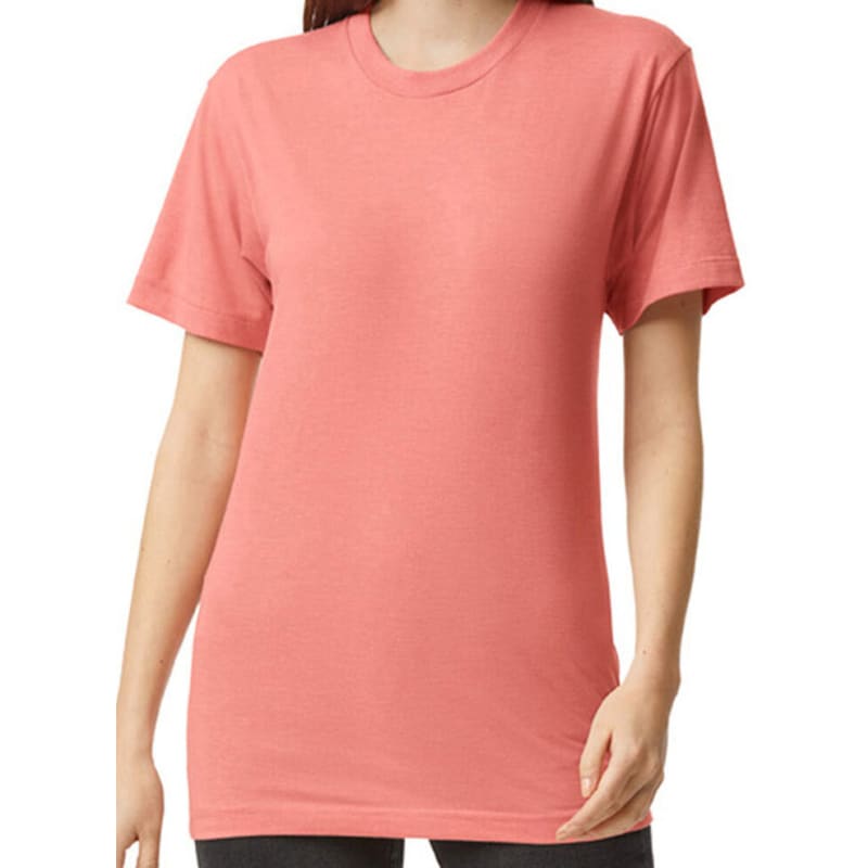 American Apparel Unisex Triblend Short-Sleeve Track T-Shirt 4