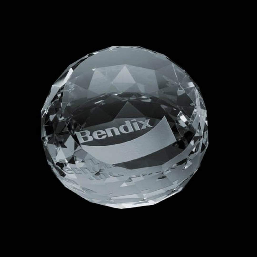 Driscoll Paperweight - Clear 3