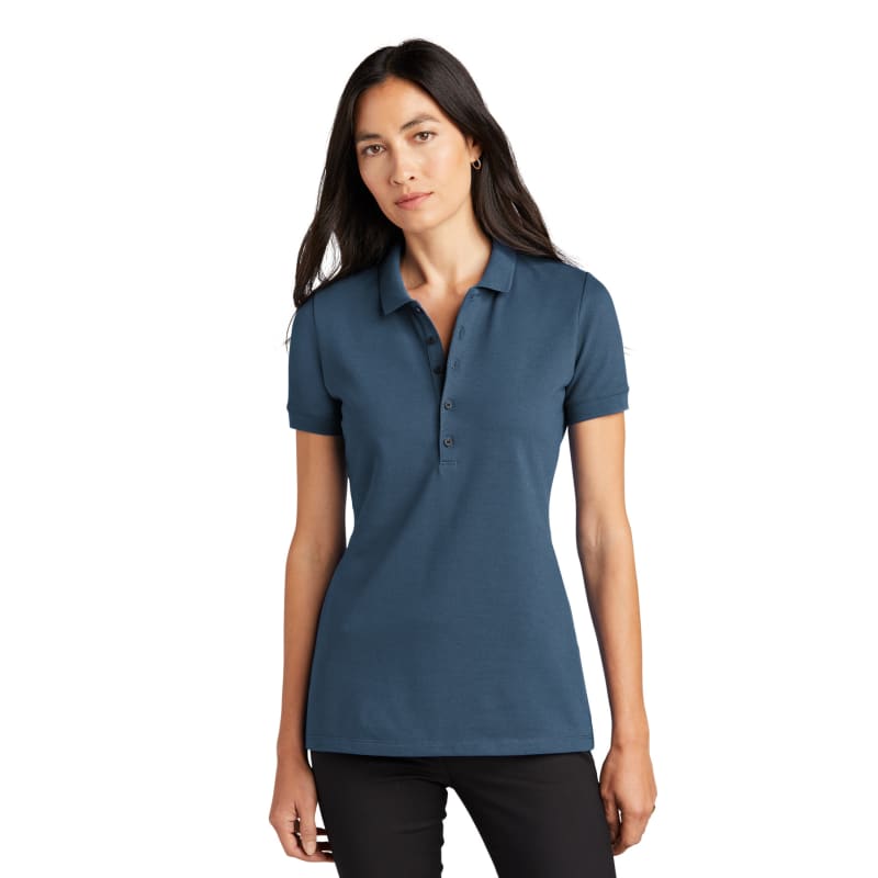 Mercer+Mettle Women's Stretch Heavyweight Pique Polo 29