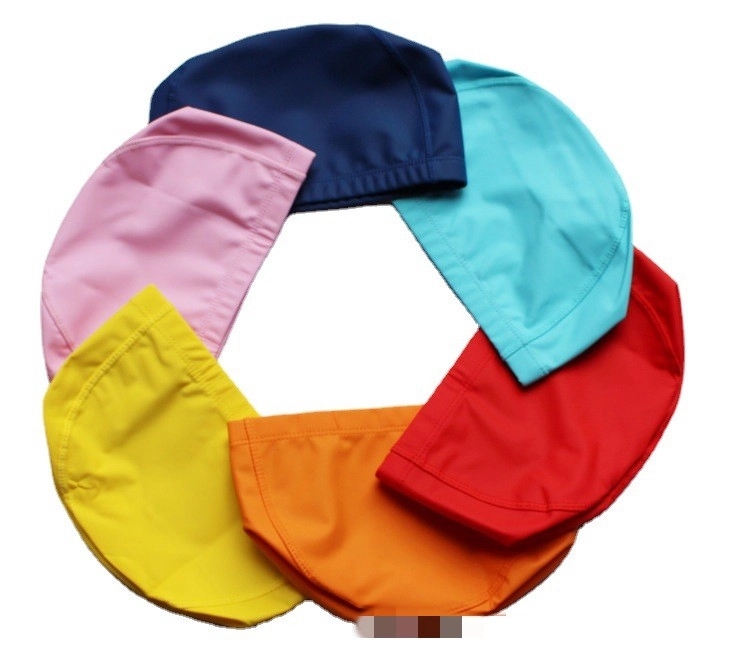 Swimming Cap with PU Coat 6