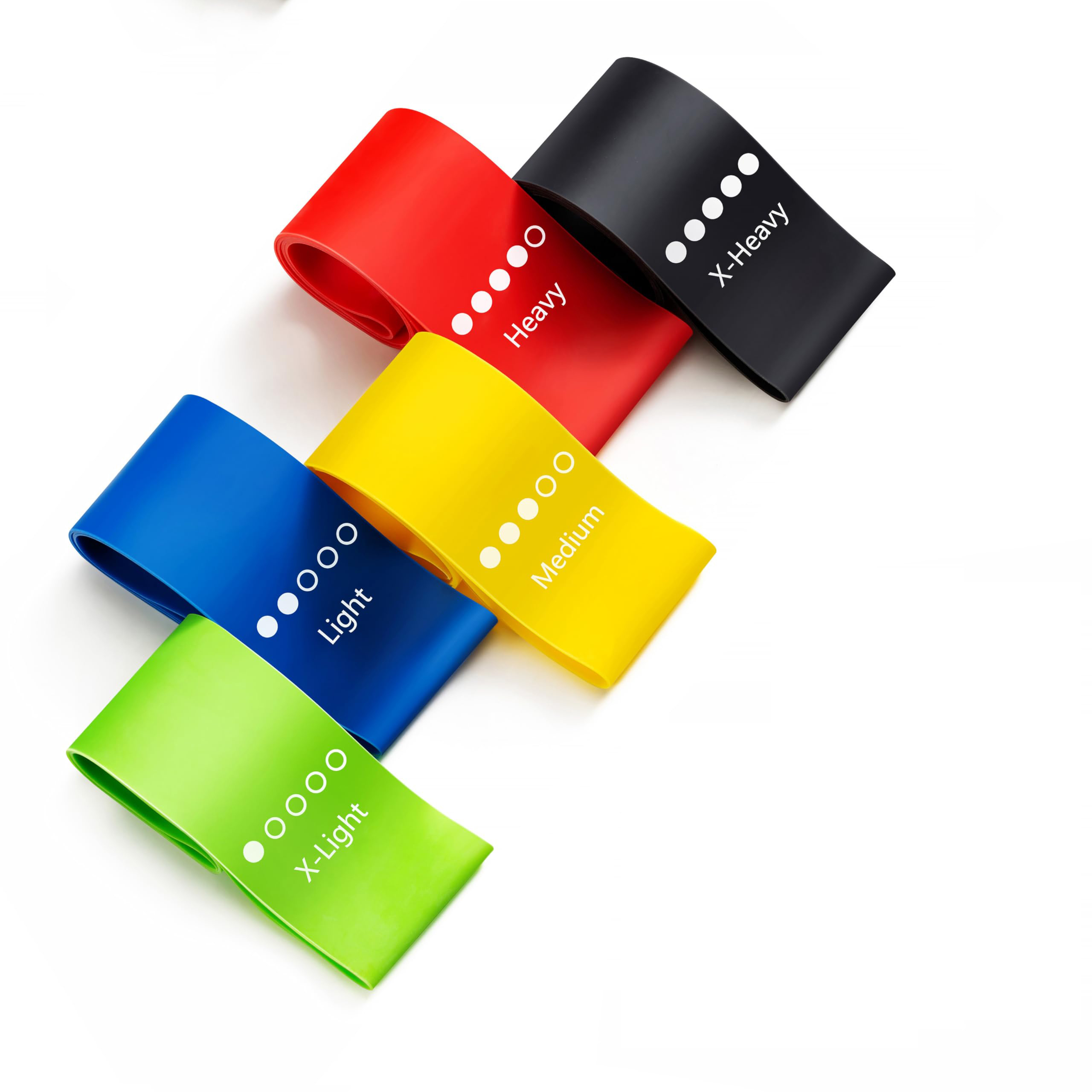 Eco-Friendly TPE Yoga Resistance Bands with Multiple Resistance Levels 2