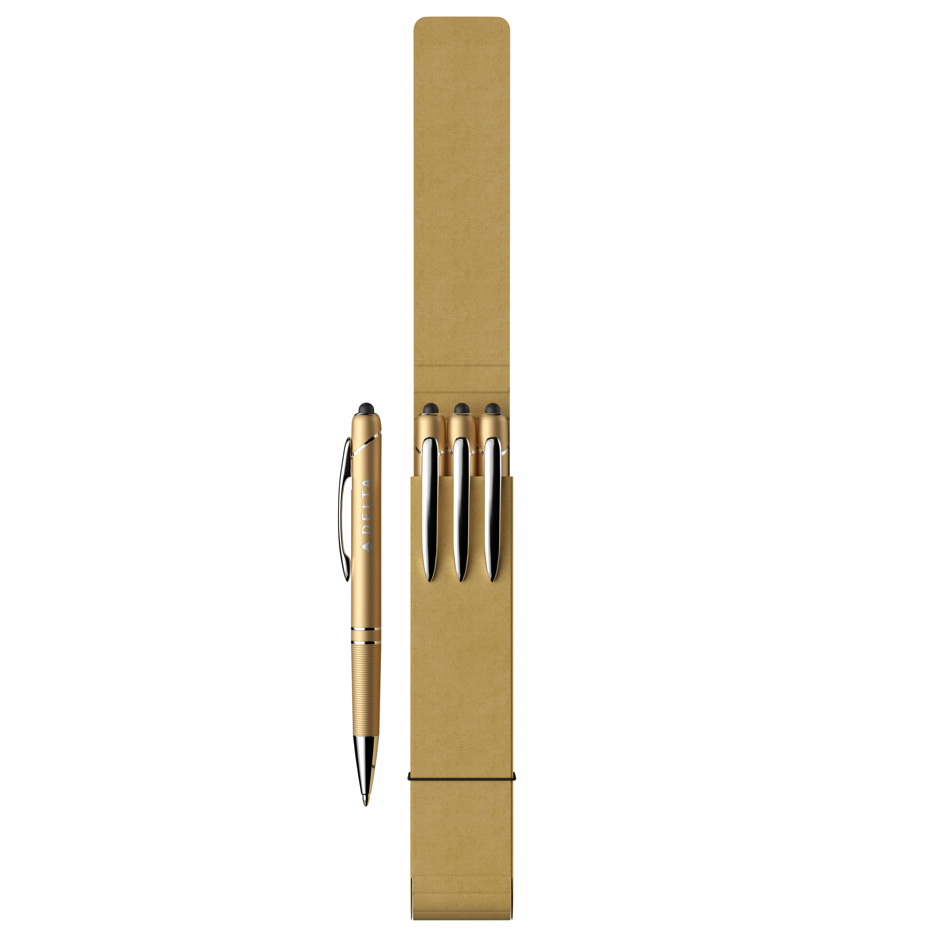 3-piece glacio pen set with recycled case 8