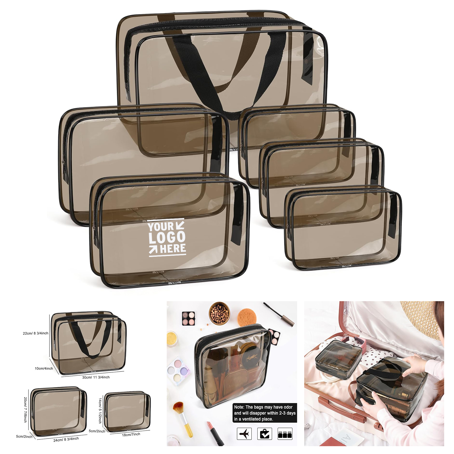 Clear Makeup Bag