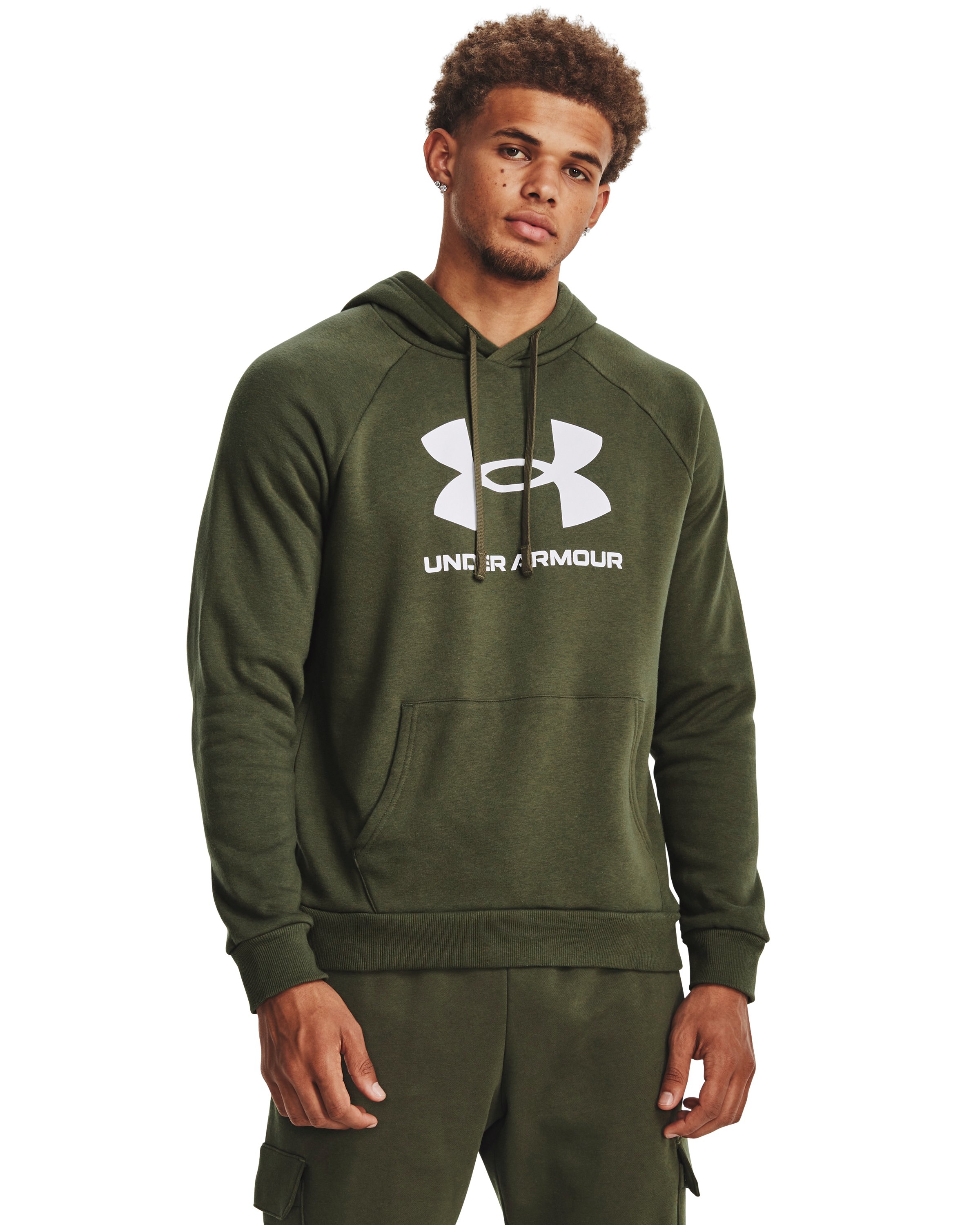 UA Rival Fleece Men's Logo Hoodie 3