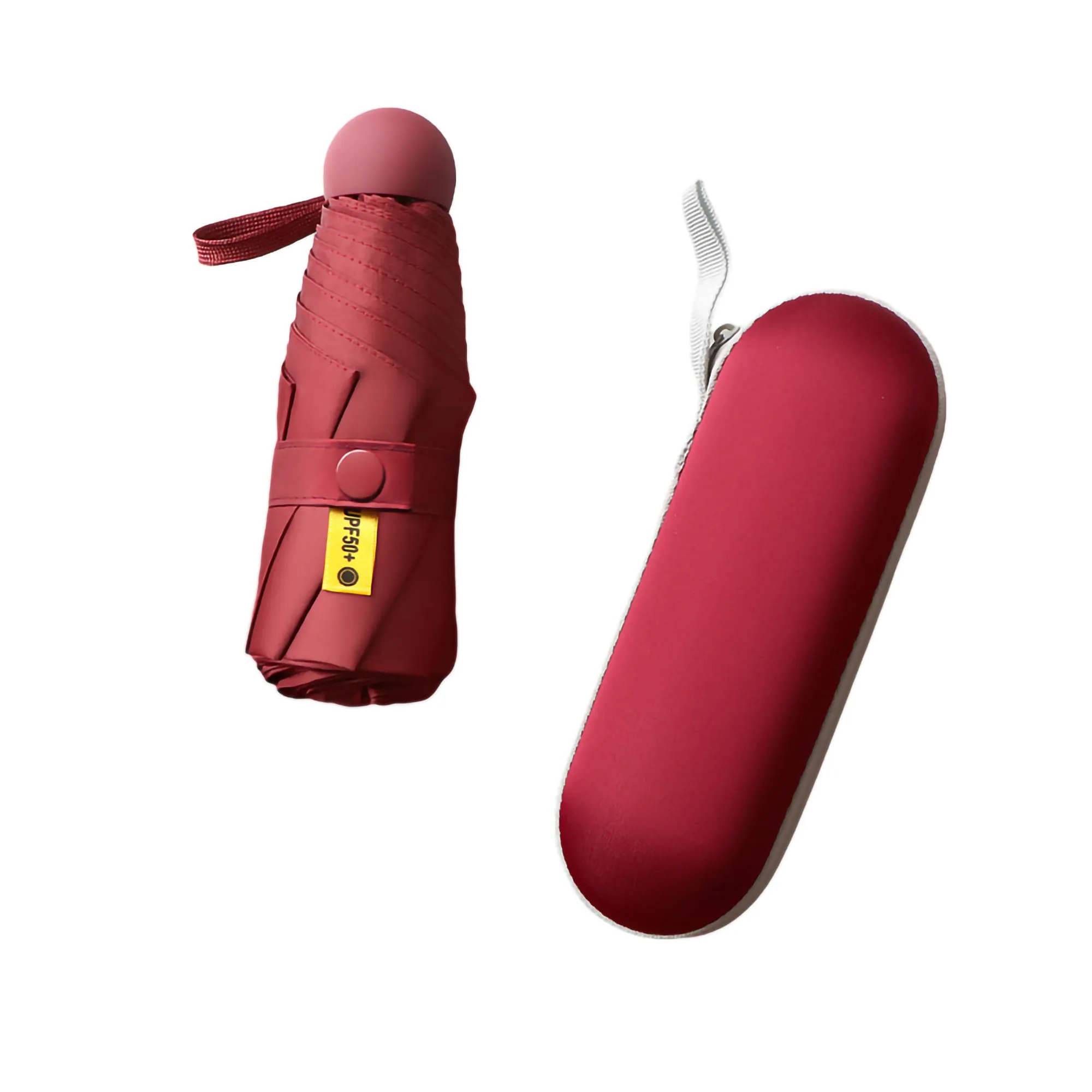 Umbrella with Case Portable Parasol Outdoor 14