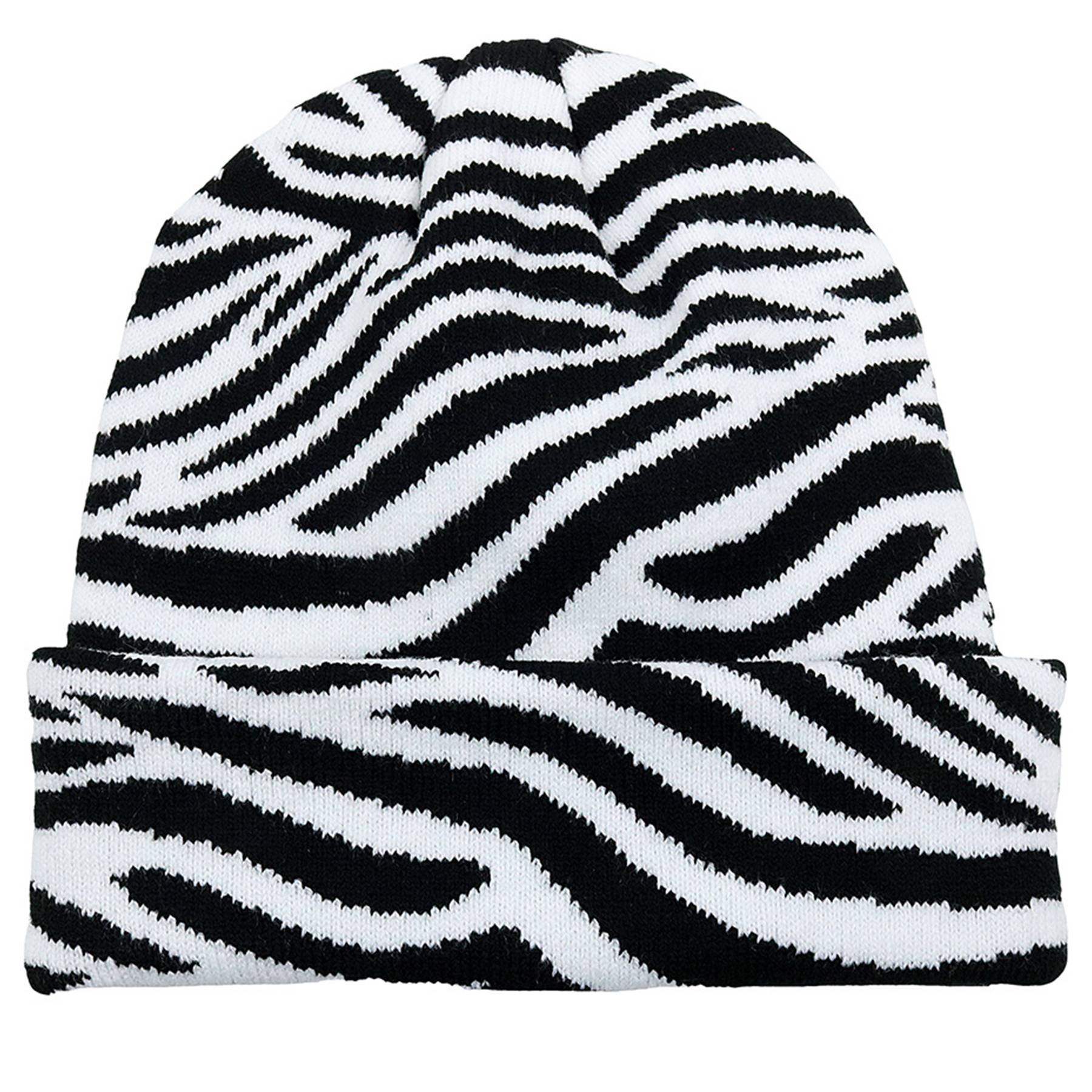 Spotted Knit Cap Cow Stripes Beanie 4