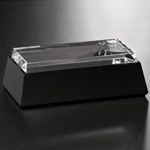Black and Optical Glass Base 8