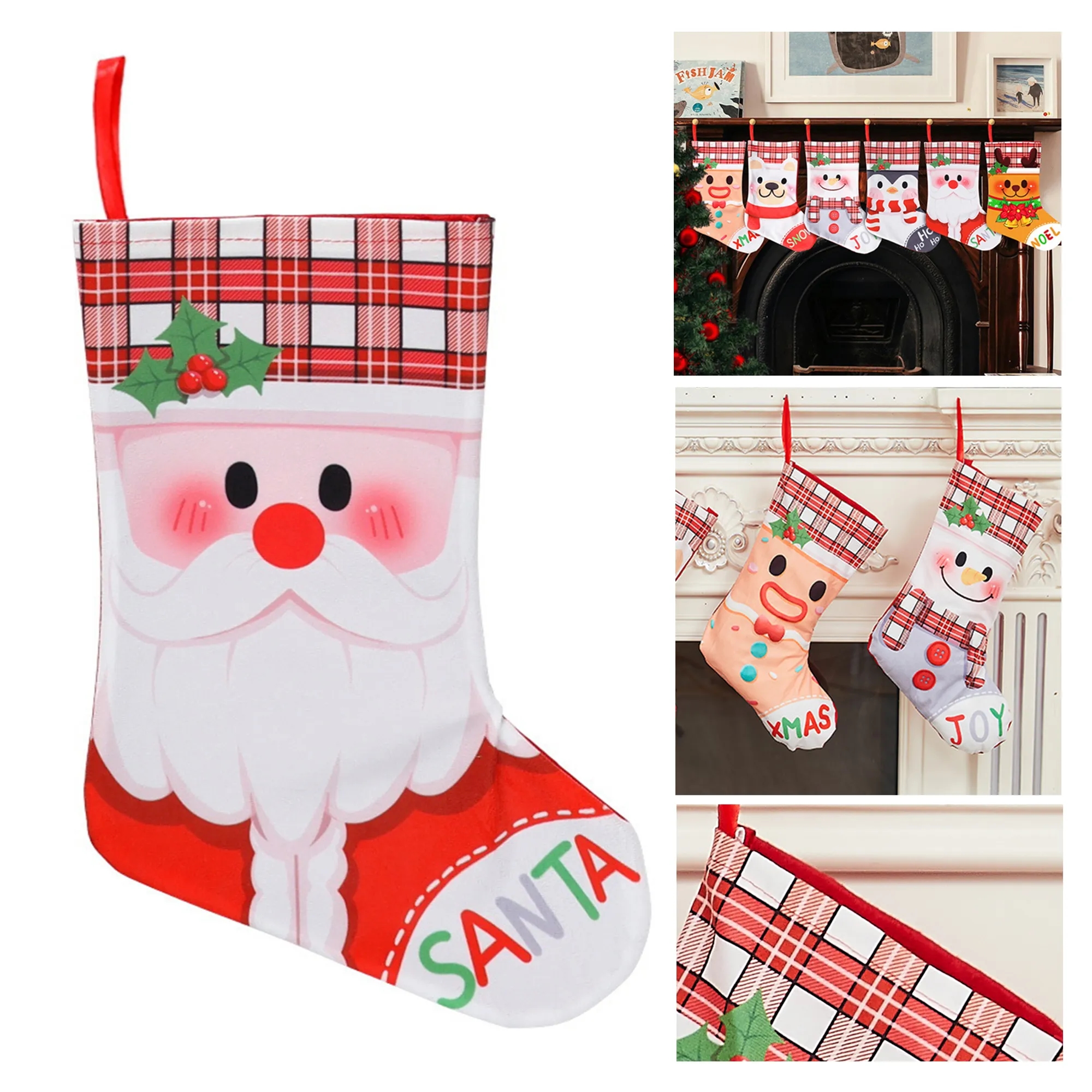 Brushed Fabric Stocking 3