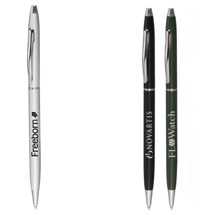 Slim Executive Metal Hotel Pen 3