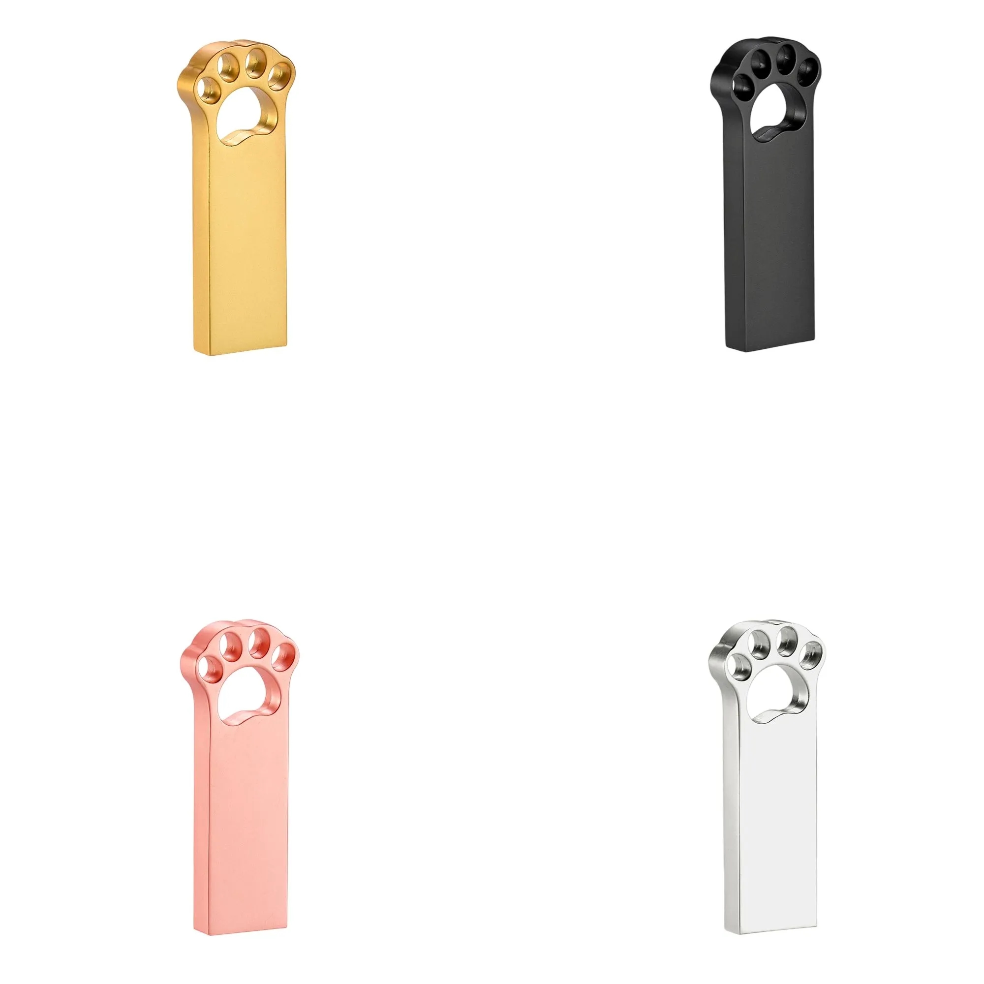 Portable Metal Cat Claw Shaped USB Flash Drive 3