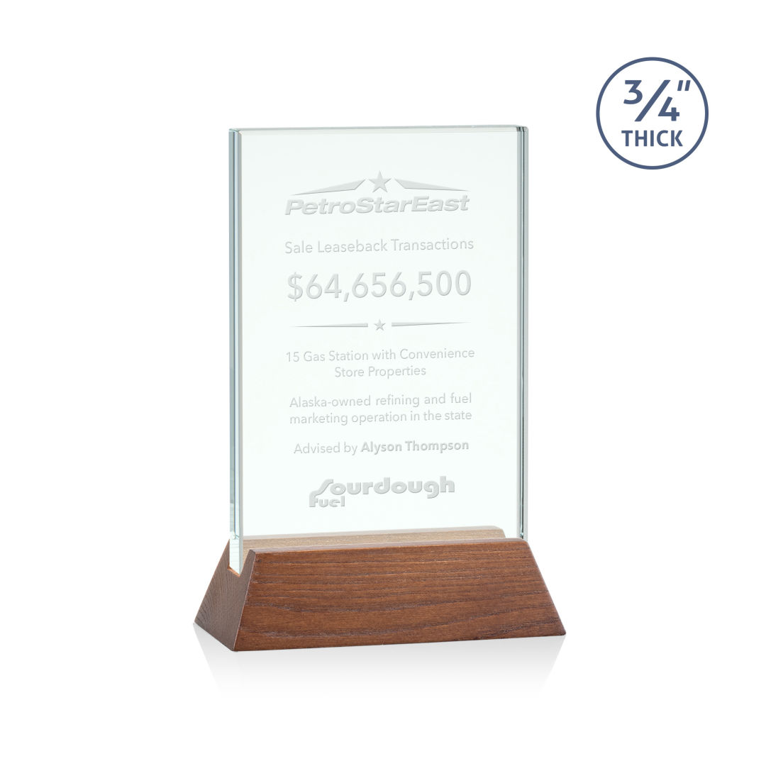 Walkerton Award - Jade/Walnut (Vert) 5