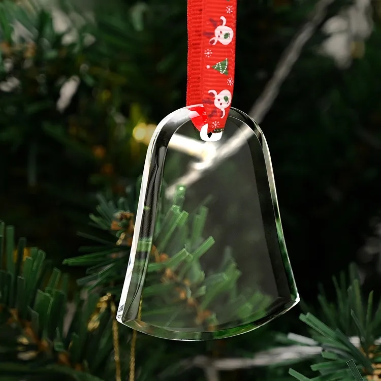 Glass Bell Ornament 3