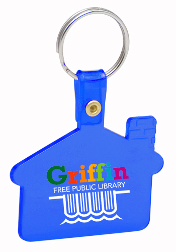 House Shaped Soft Key Tags 18