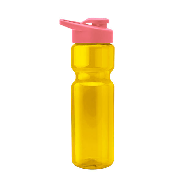 Blazer 28oz Transparent Bike Bottle w/Drink-thru Lid 952