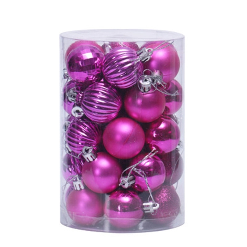 34Pcs Christmas balls set 4cm ornaments tree decor 20