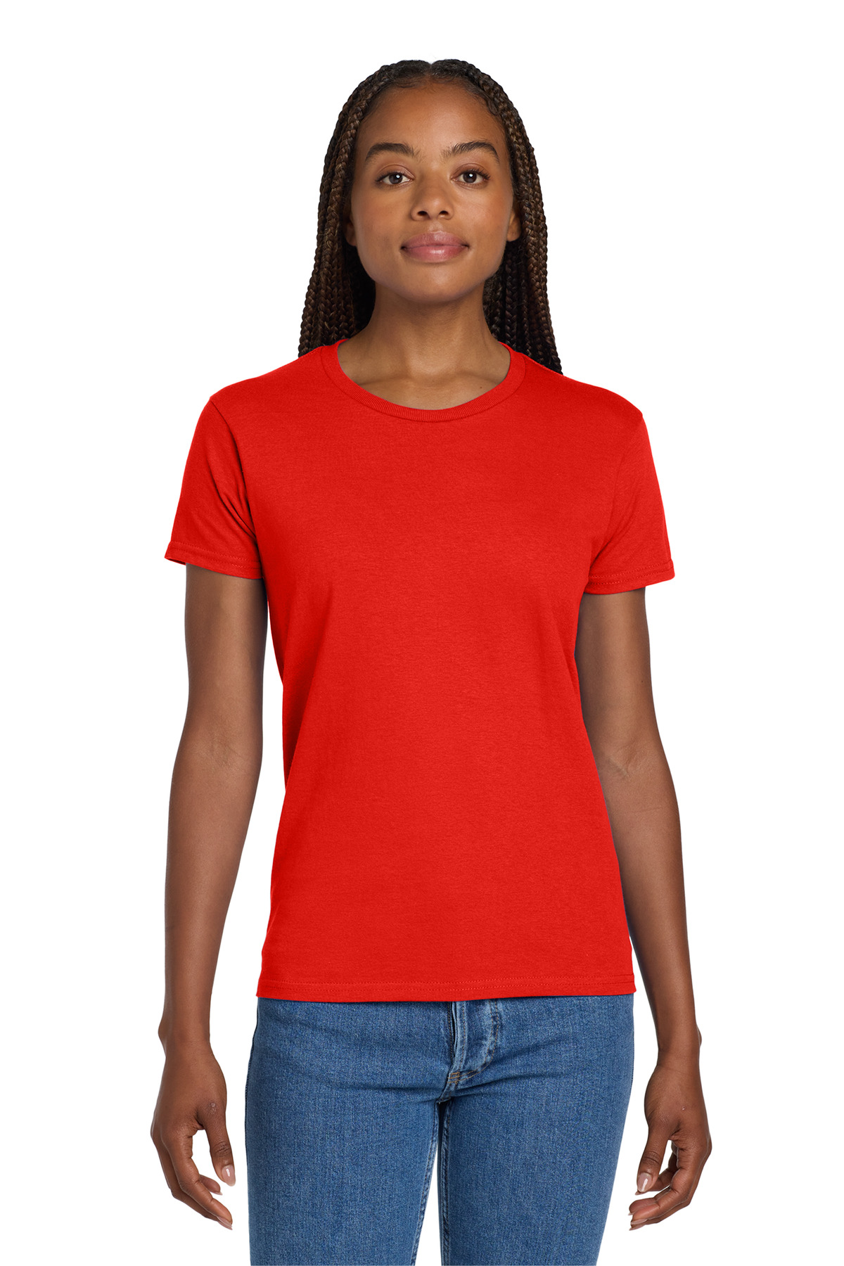Gildan Women's Ultra Cotton 100% US Cotton T-Shirt. 2000L 184