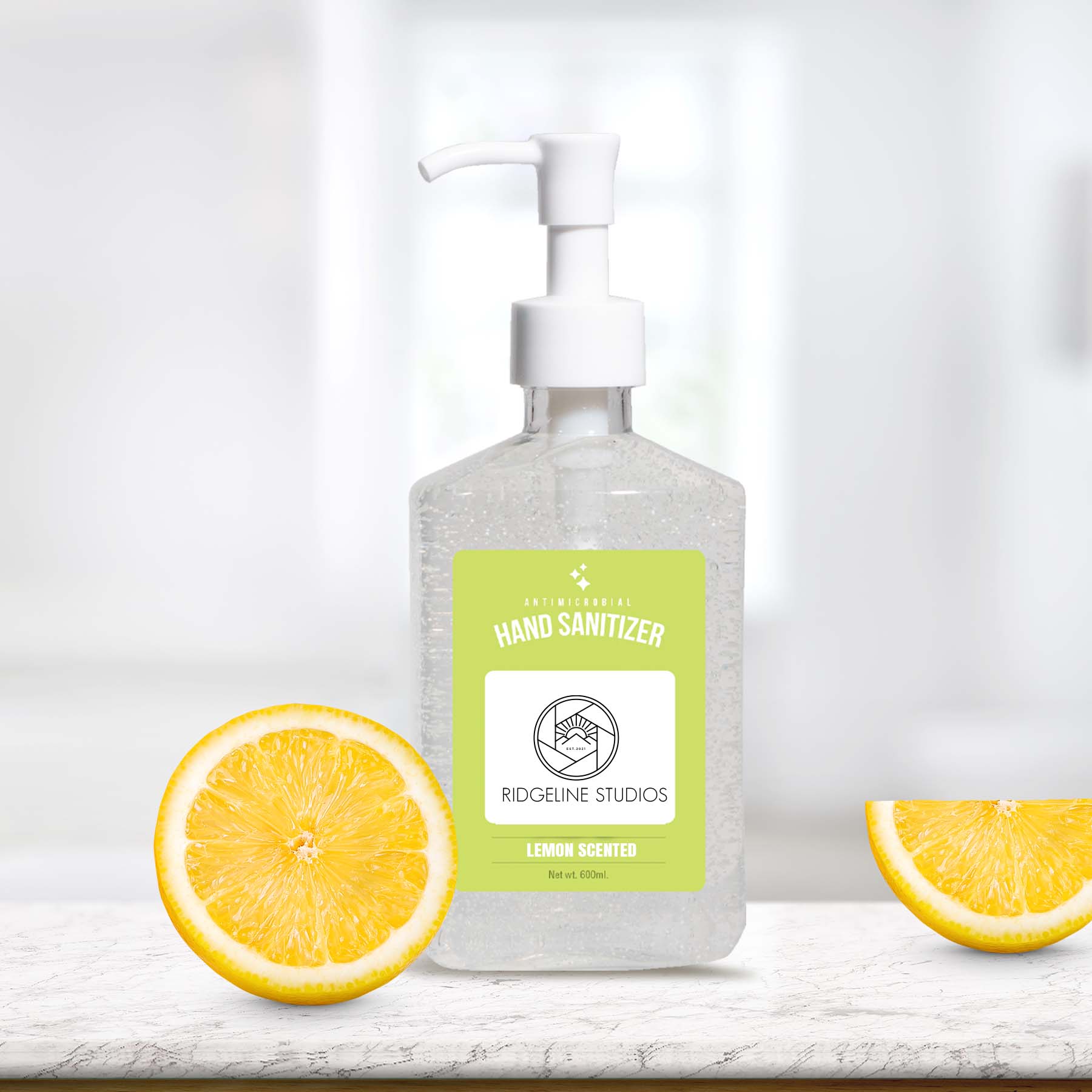 Hand Sanitizer with Moisturizing Beads: 8 oz