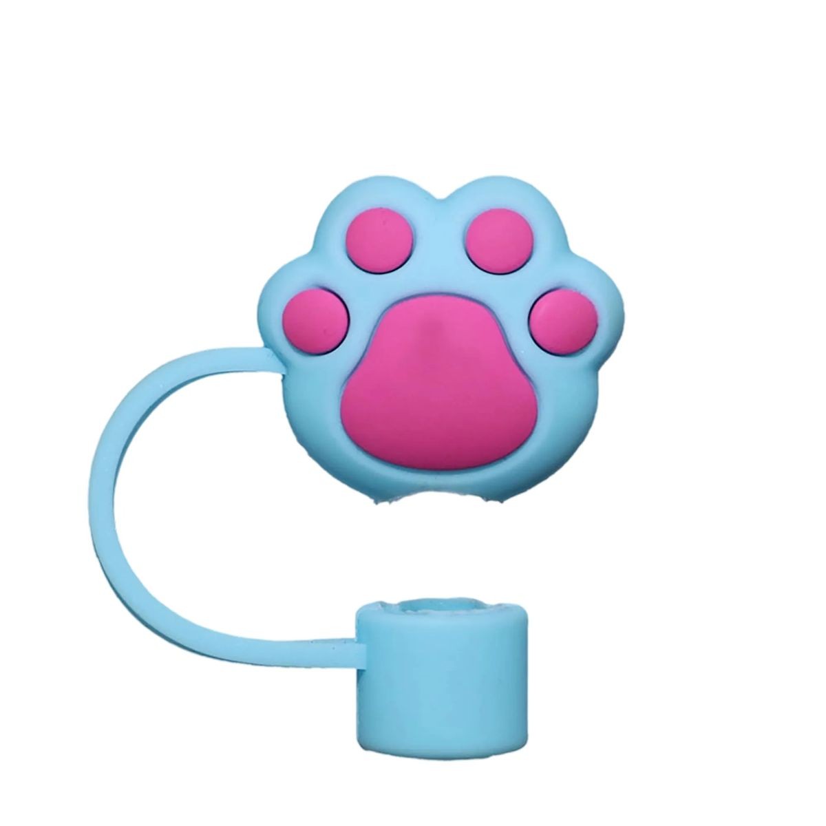 Food-Grade Silicone Straw Covers 1.97 inches with Custom Logo Imprint 2