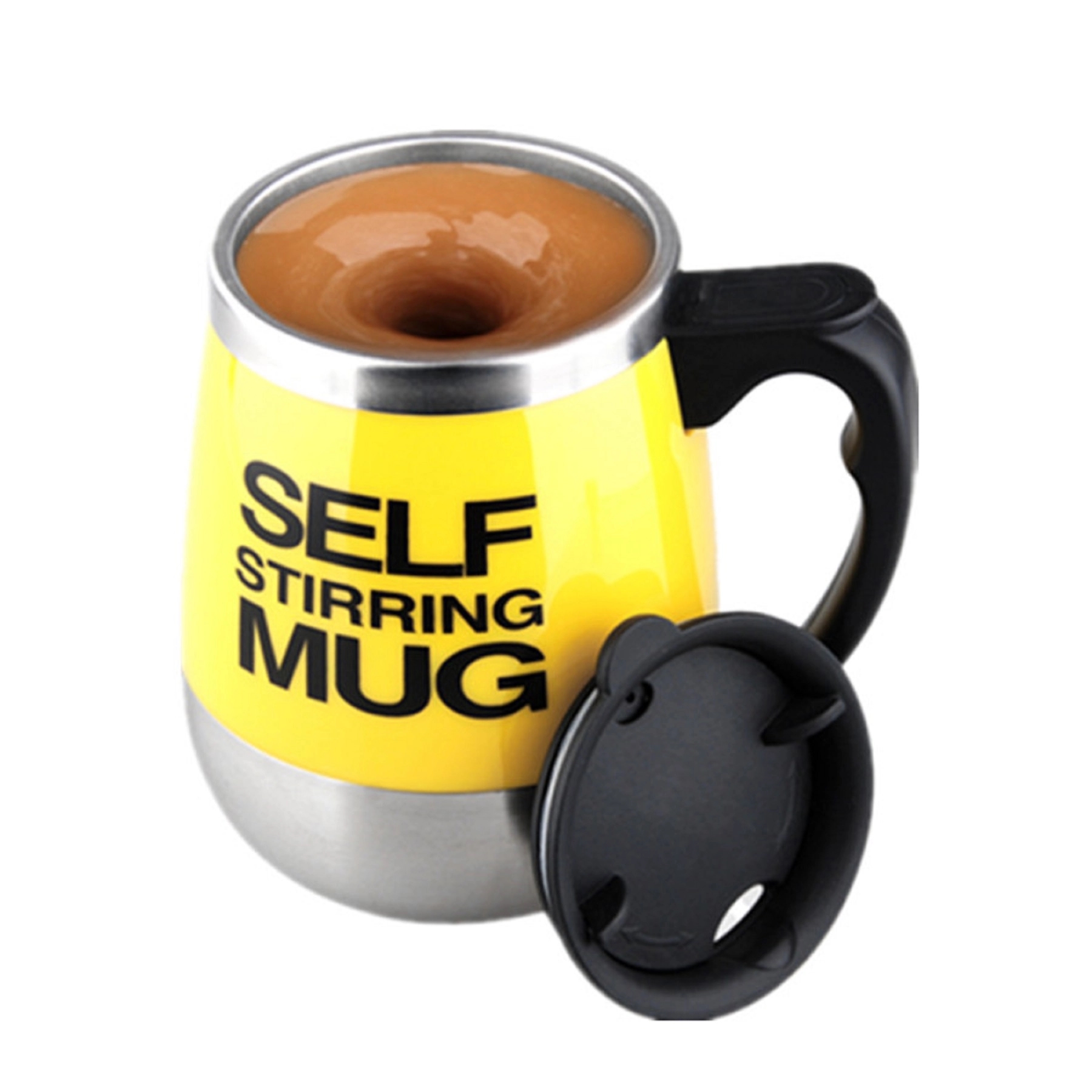 15 oz Stainless Steel Automatic Self Mixing Coffee Cup 6