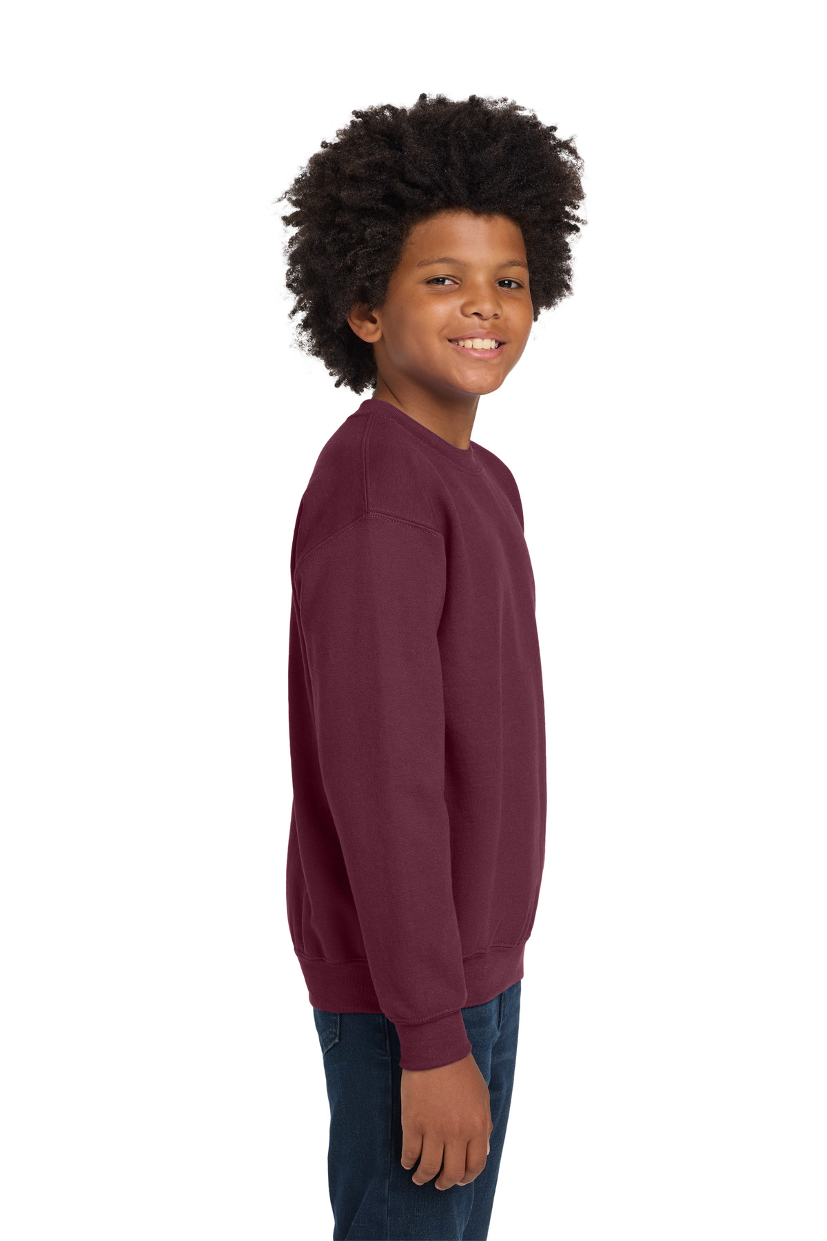 Gildan Youth Heavy Blend Crewneck Sweatshirt. 18000B 92