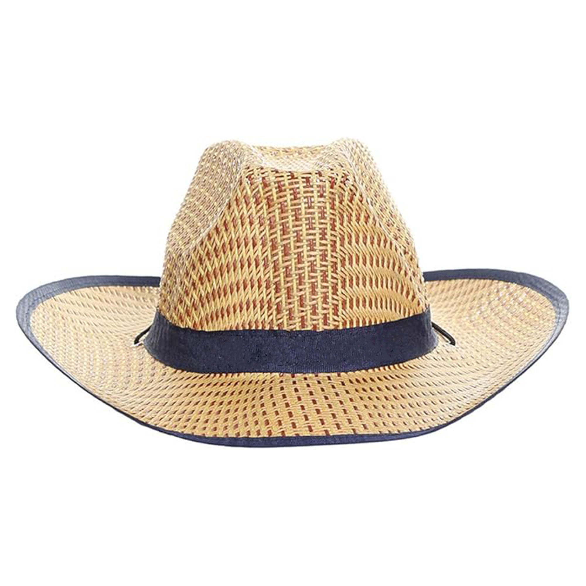 Western Style Cowboy Straw Hat 2
