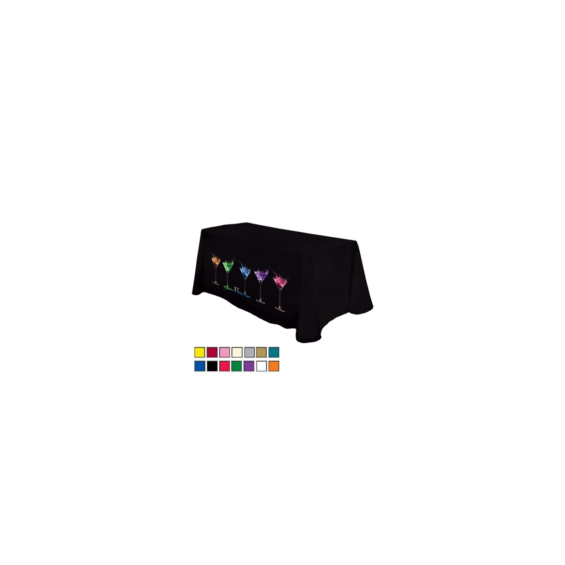 6 FT Polyester Tablecloth 2