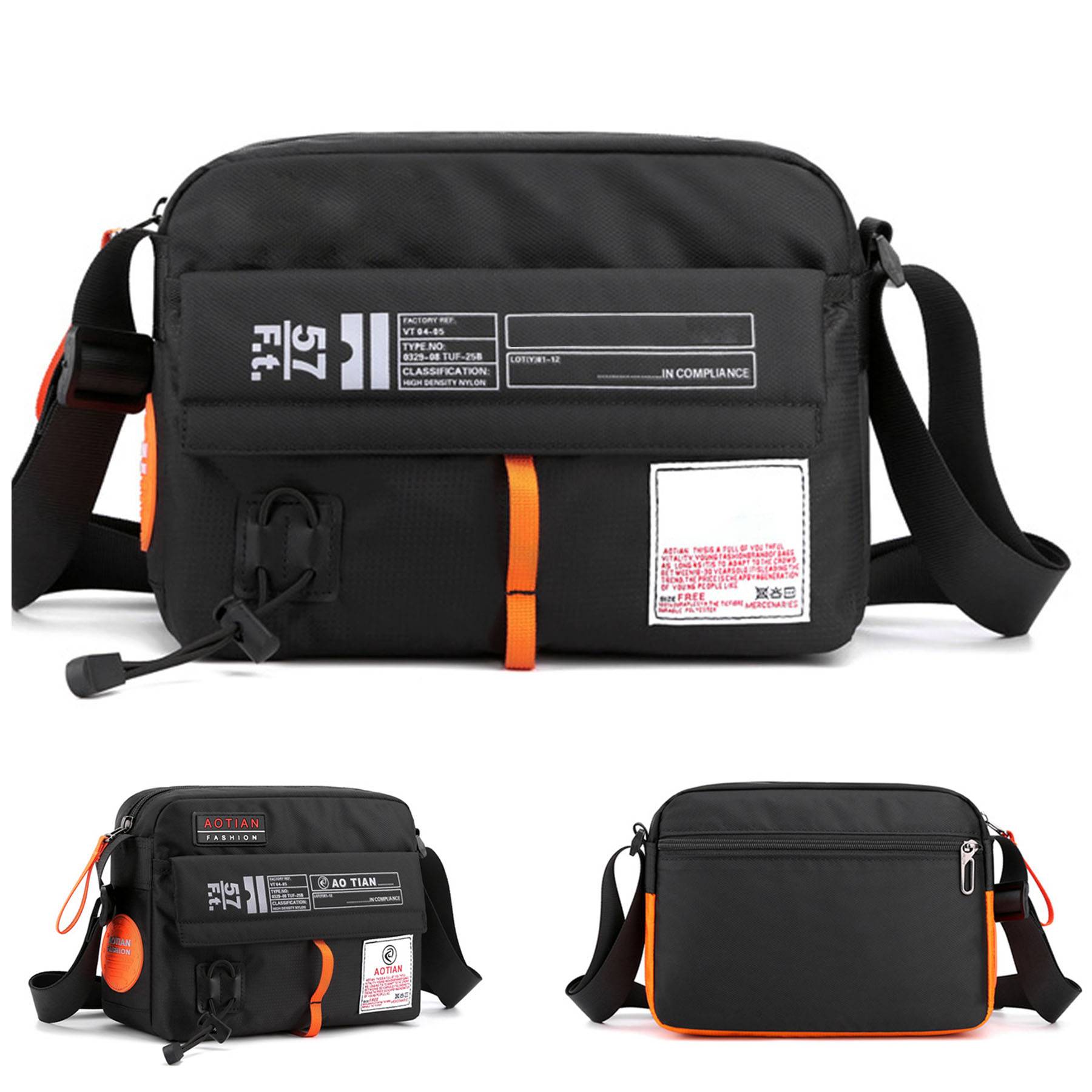 Nylon Outdoor Leisure Cross-body Bag 14