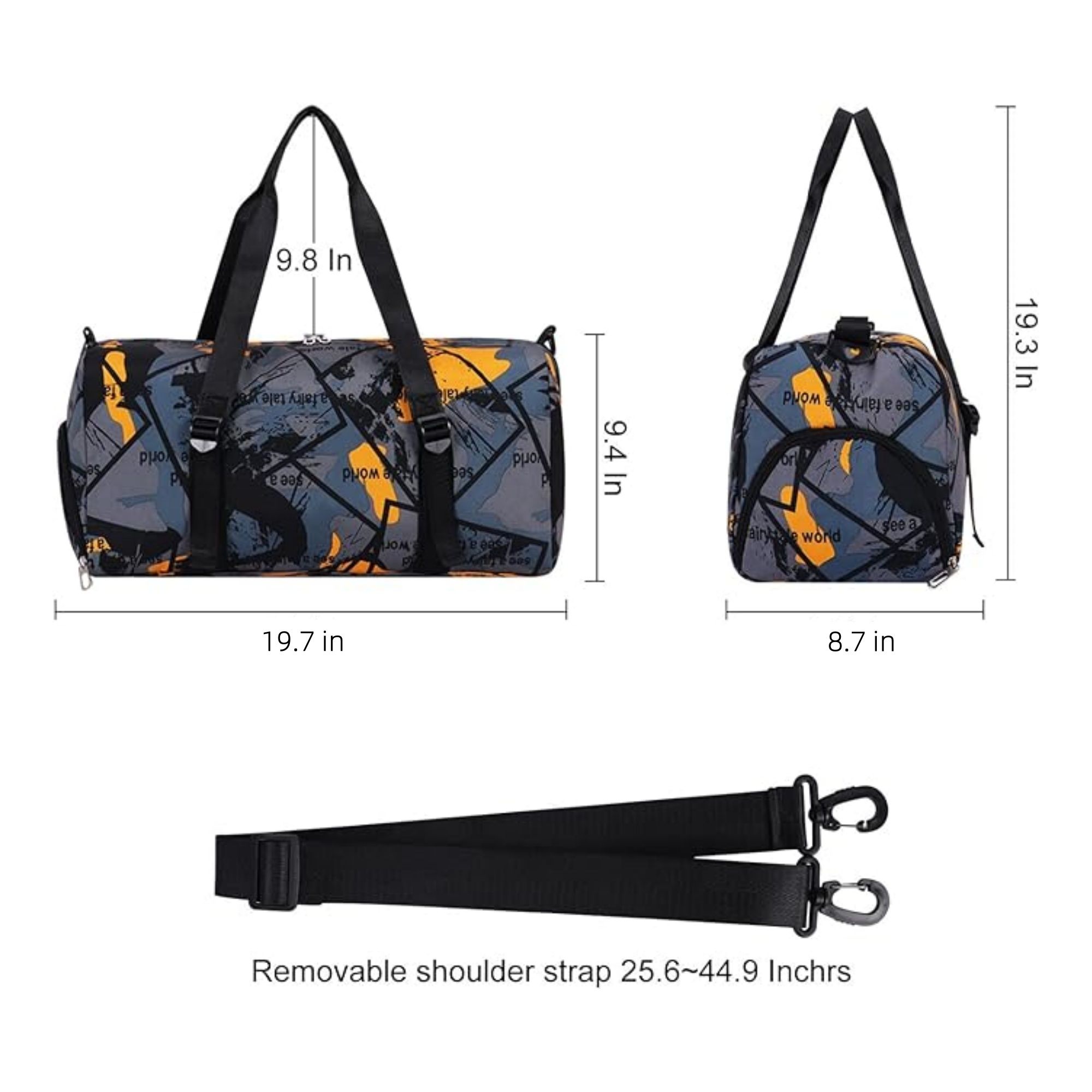 Weekender Bag With Shoe Compartment 2