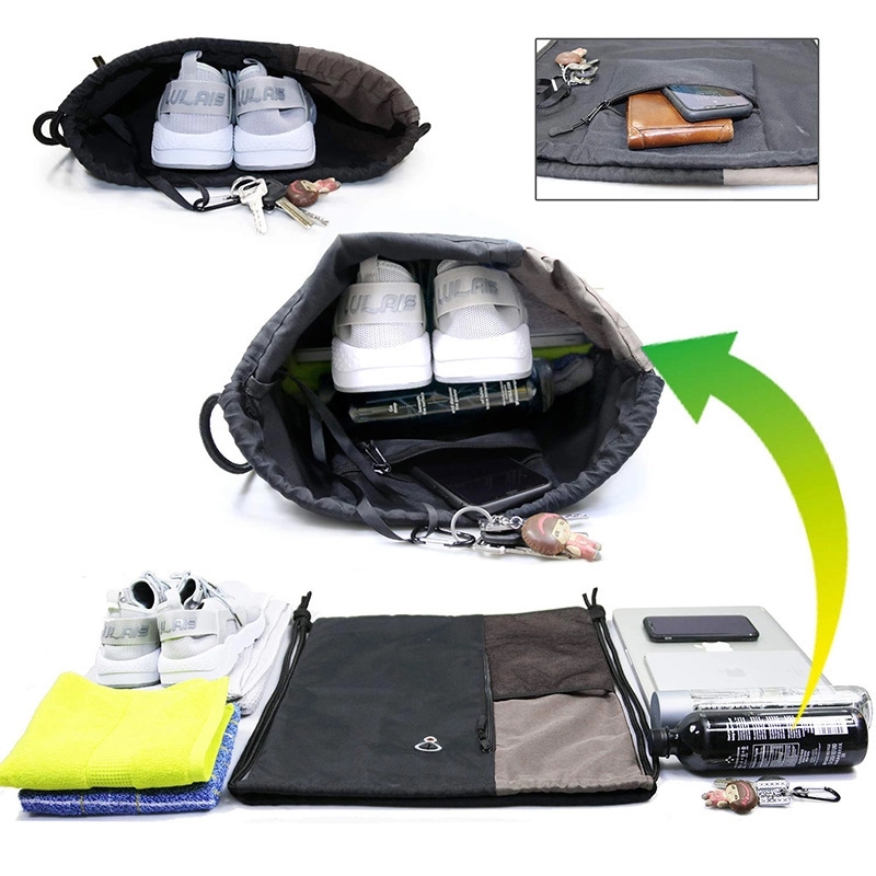 Drawstring Backpack Bag Sport Gym Sackpack 1