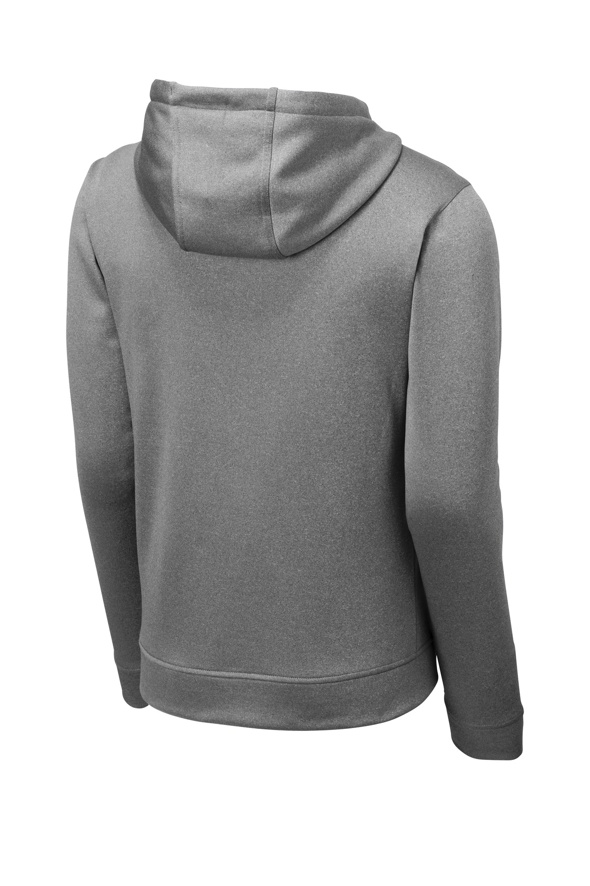PosiCharge Sport-Wick Heather Fleece Hooded Pullover