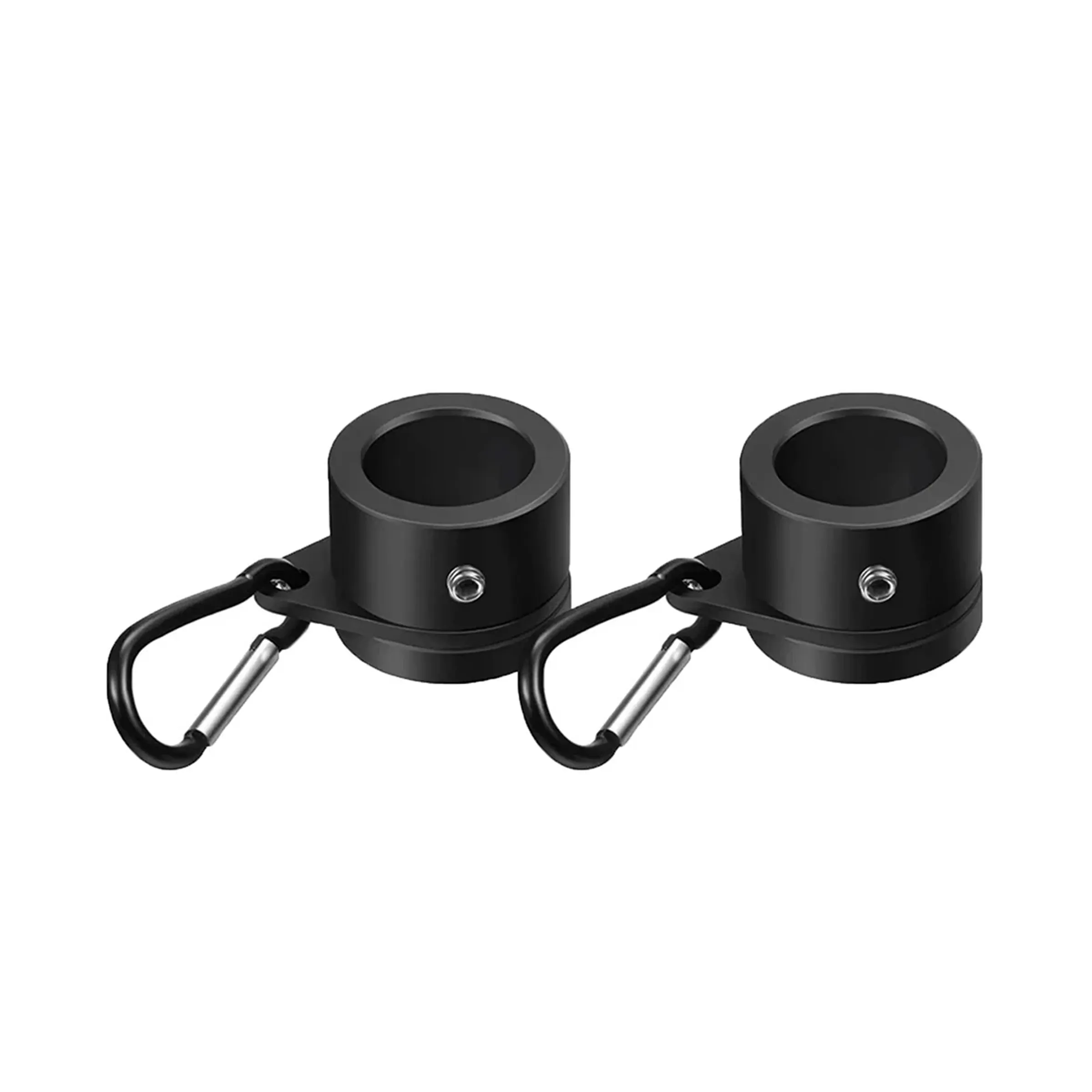 1",1.25",1.5",2" Black Plastic Rotating Flagpole Clips 1