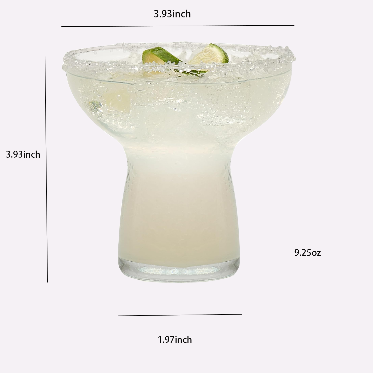 9.25 oz Margarita Glass 4