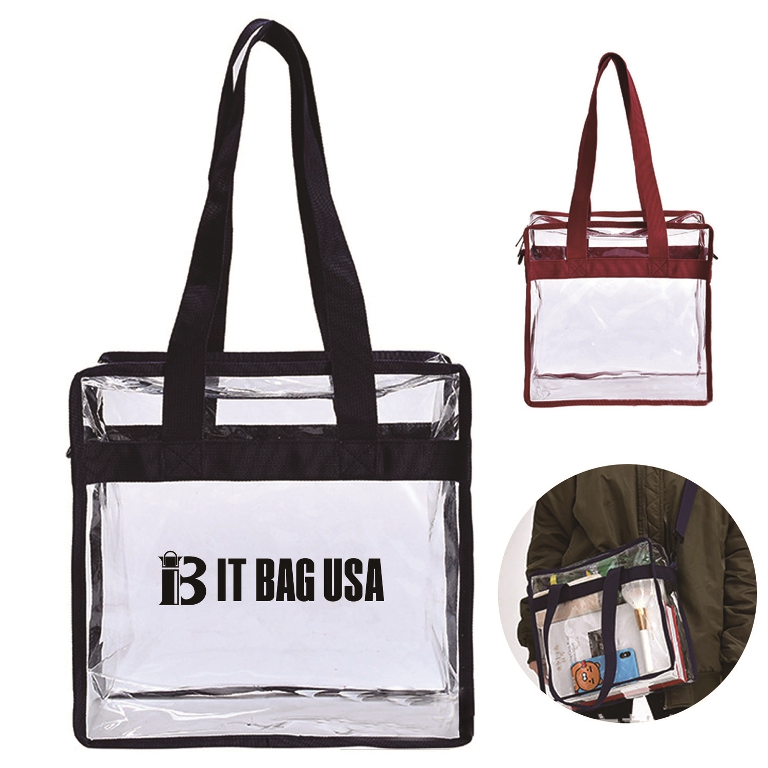 Transparent Toiletry Bag 1