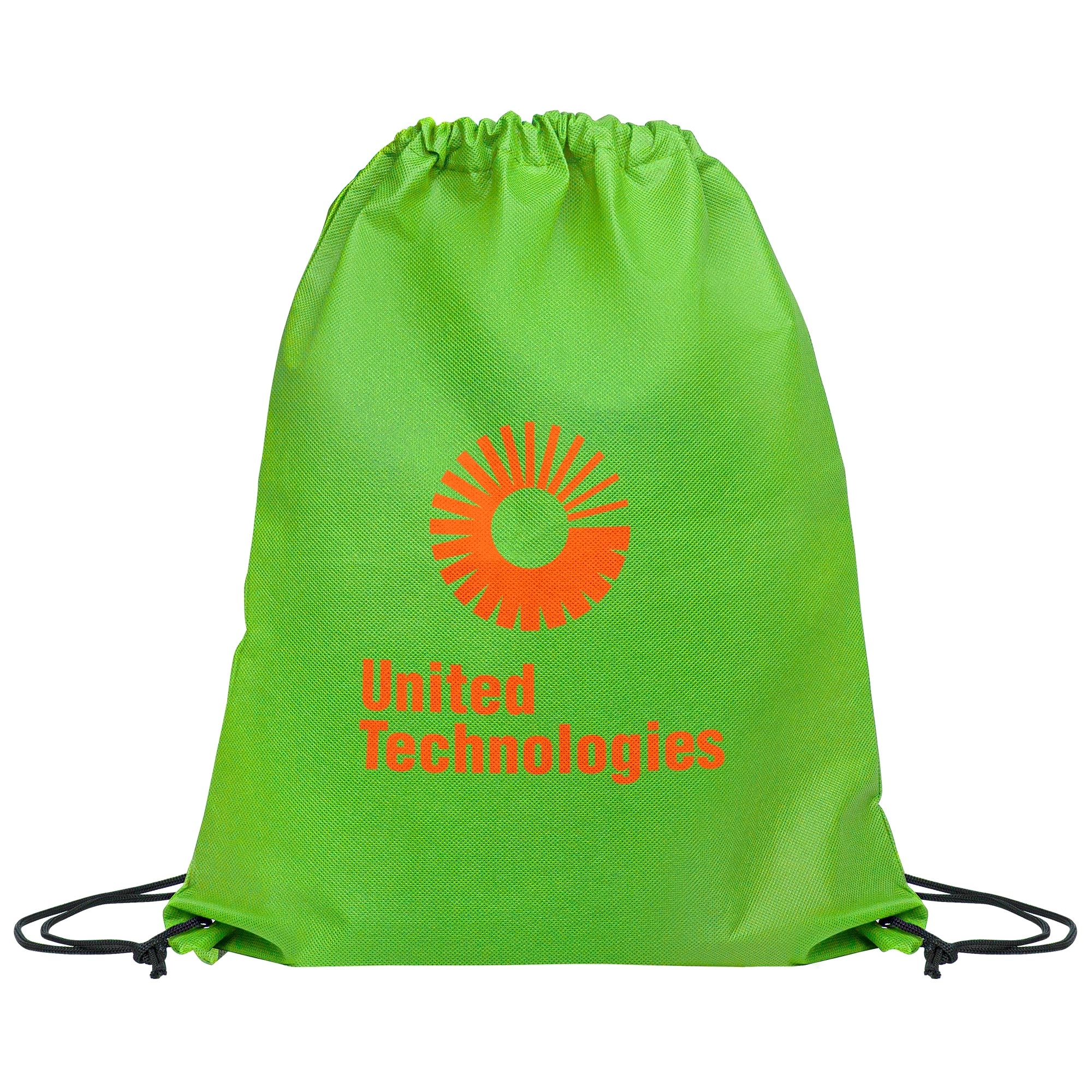 14.5 x 17.5 Eco-Friendly 80GSM Non-Woven Drawstring Backpack 16