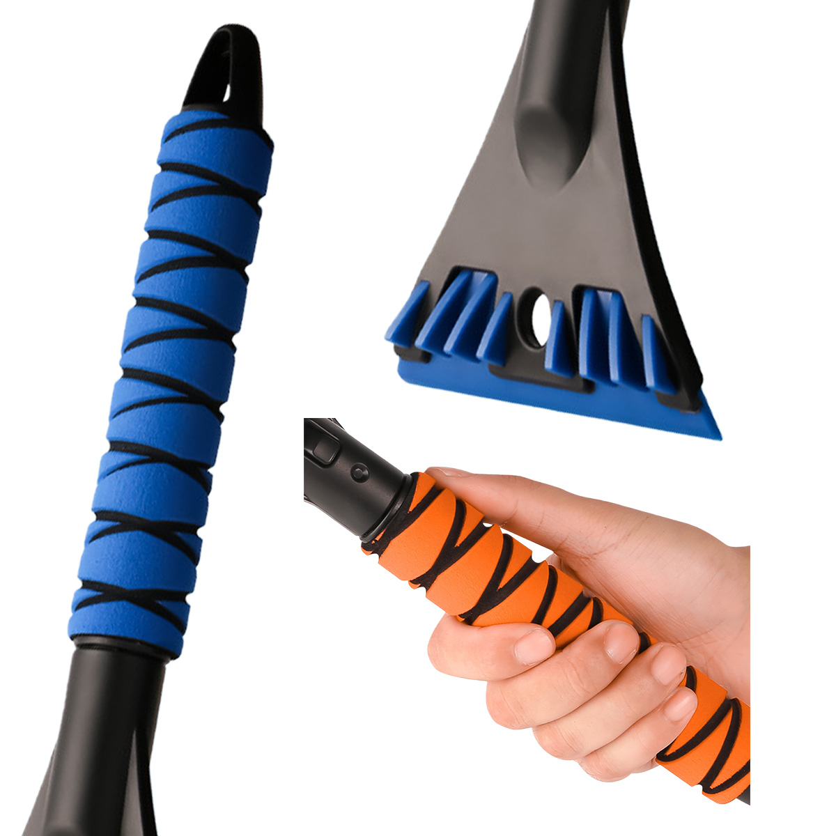 Grip-Proof Handle Snow Ice Shovel 2