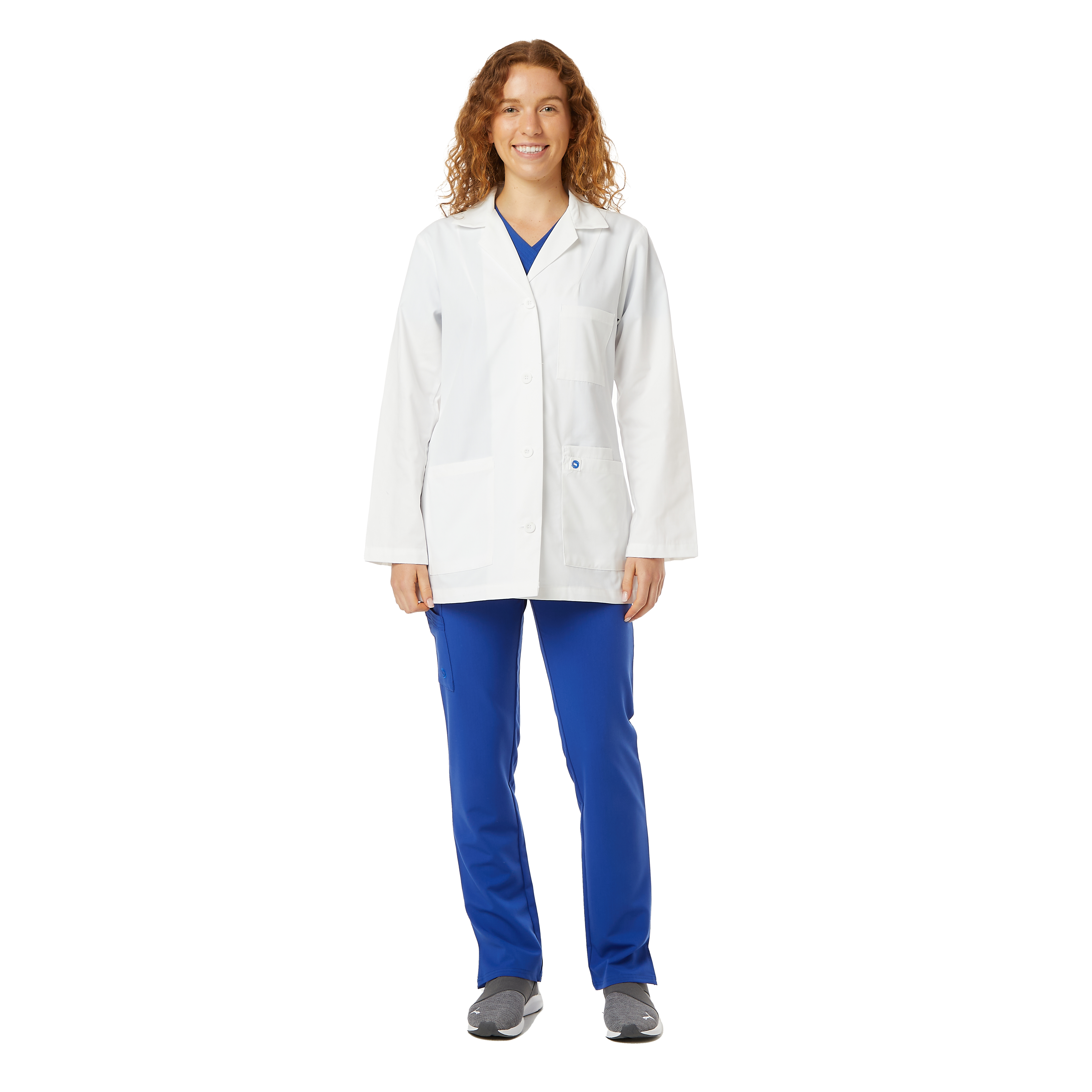 34" Ladies Antimicrobial Lab Coat 2