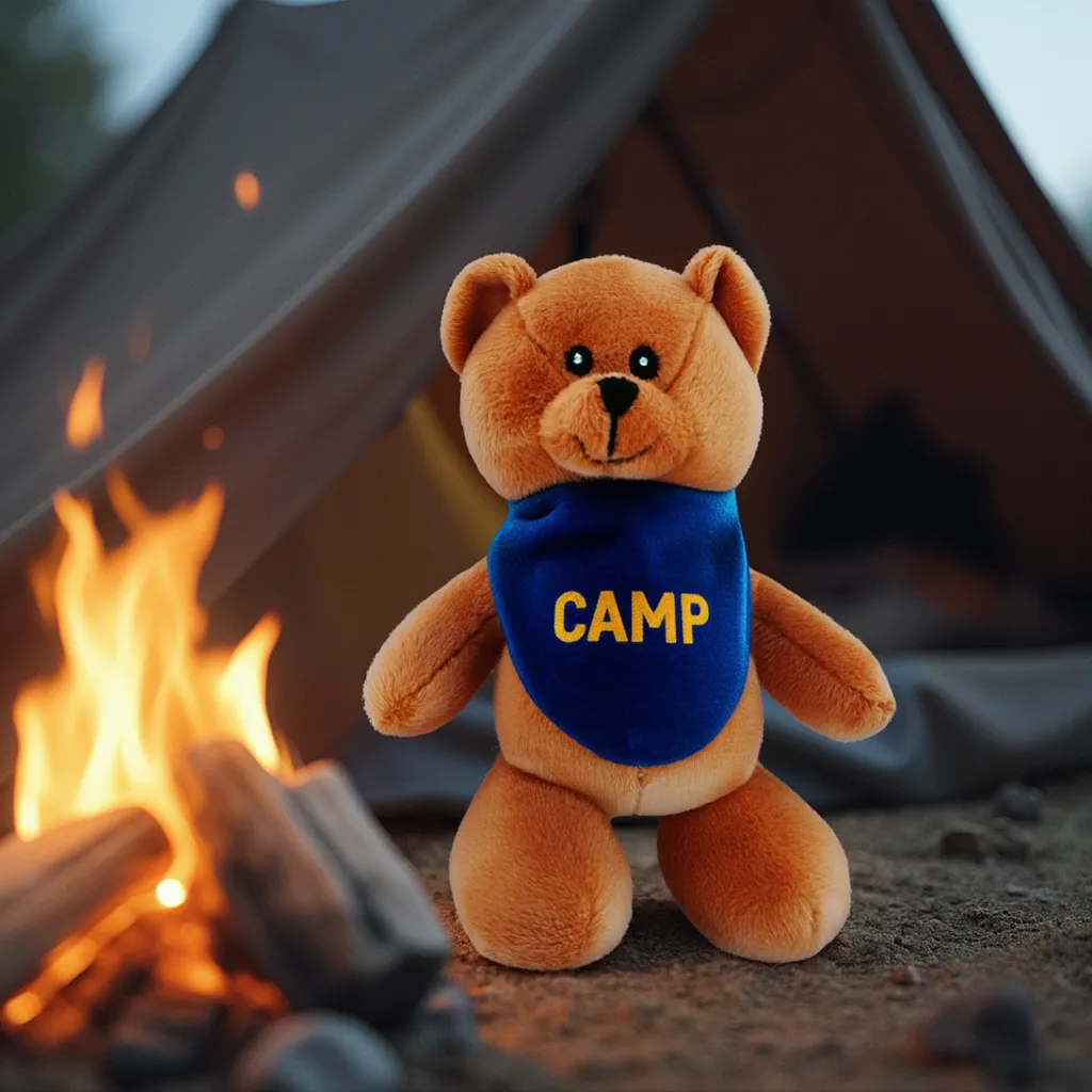 7" Long Leg Brown Bear 7