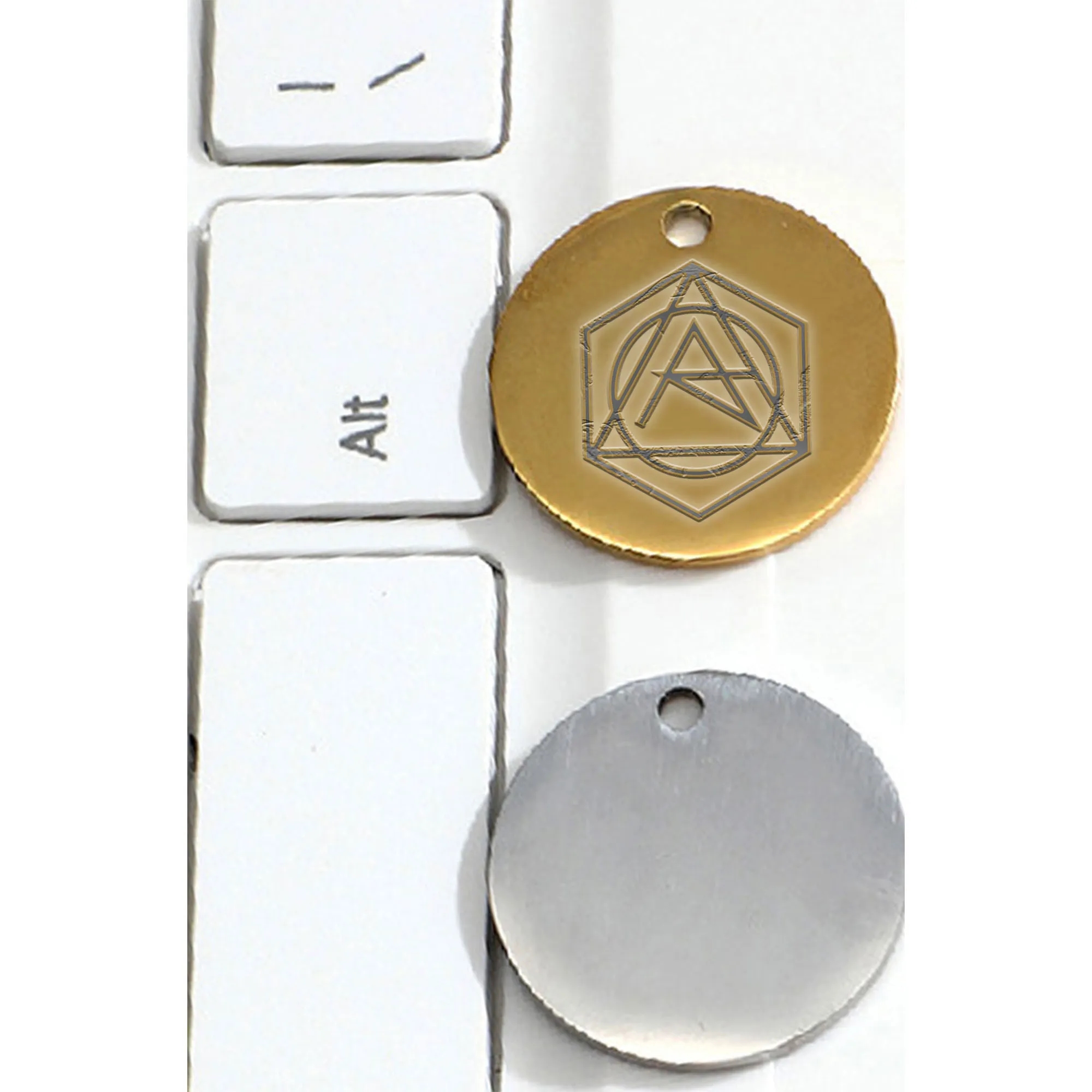 Laser Lettering Stainless Steel Pet Tag 6