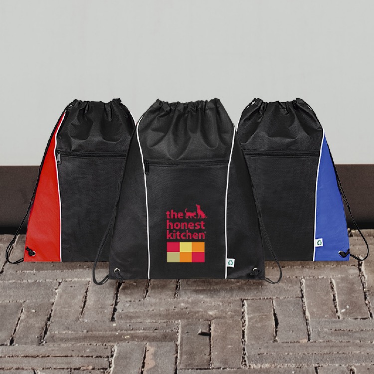 Happy Earth Drawstring Backpack 7