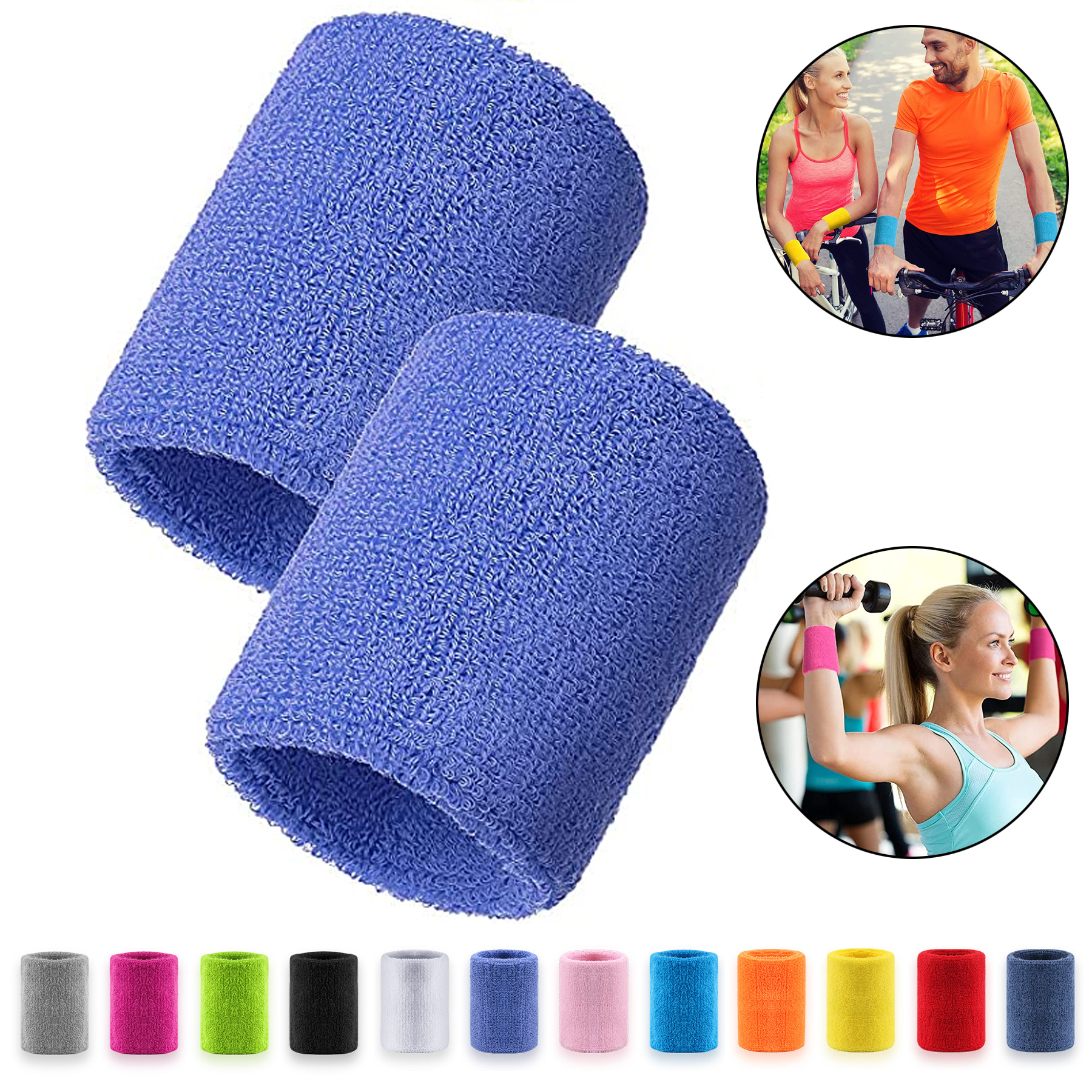 Cotton Sports Wristband 2